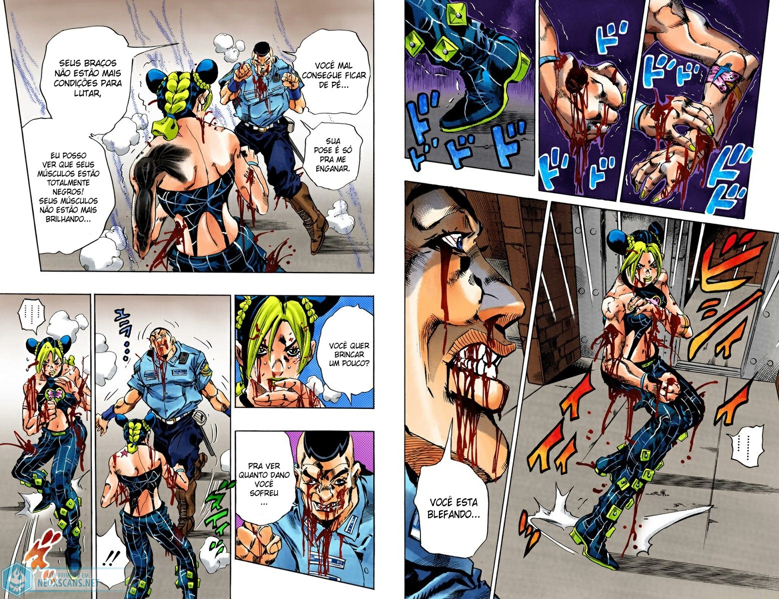 JoJo’s Bizarre Adventure Part 6: Stone Ocean (Colored Edition) Capítulo 65 Página 7