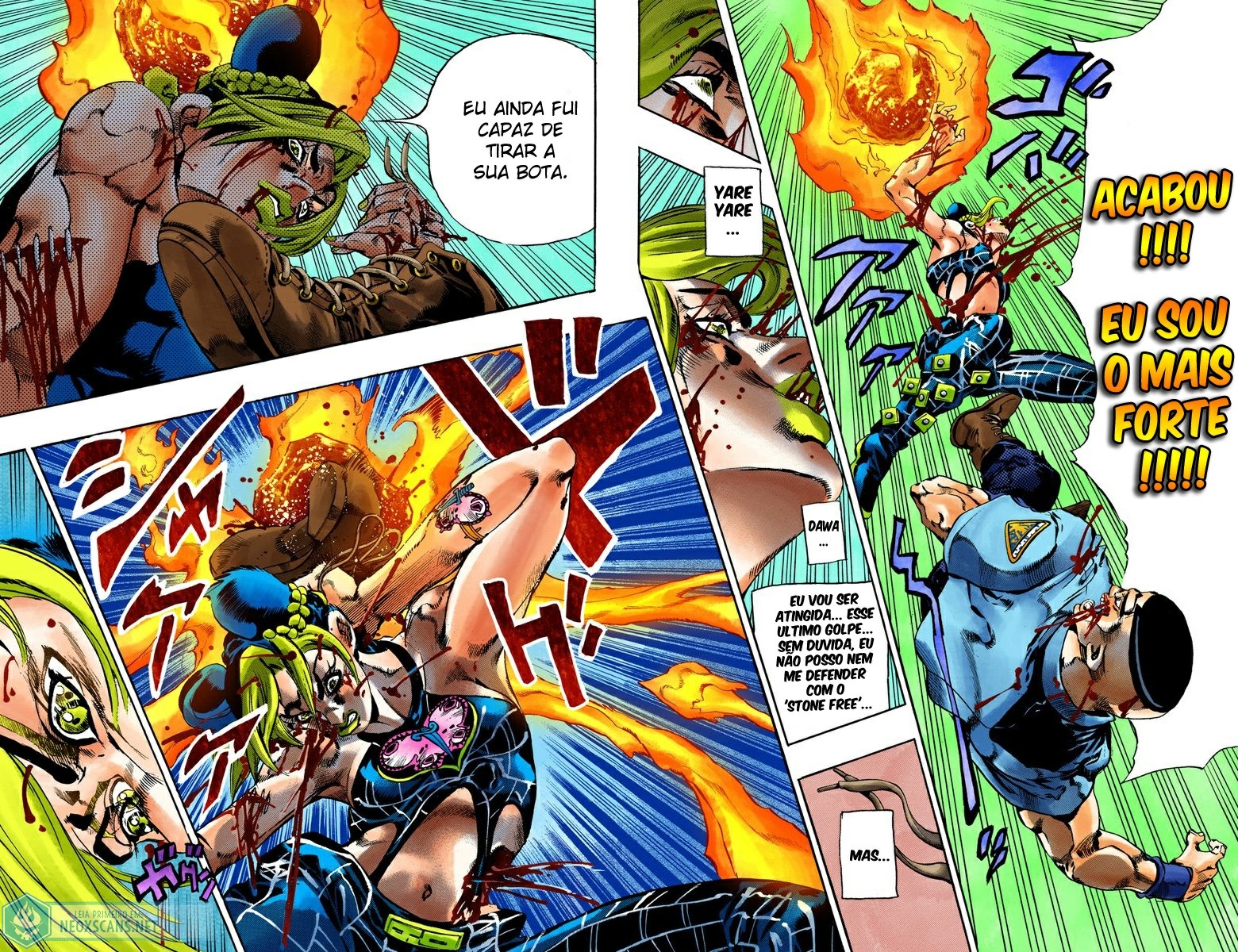 JoJo’s Bizarre Adventure Part 6: Stone Ocean (Colored Edition) Capítulo 66 Página 4