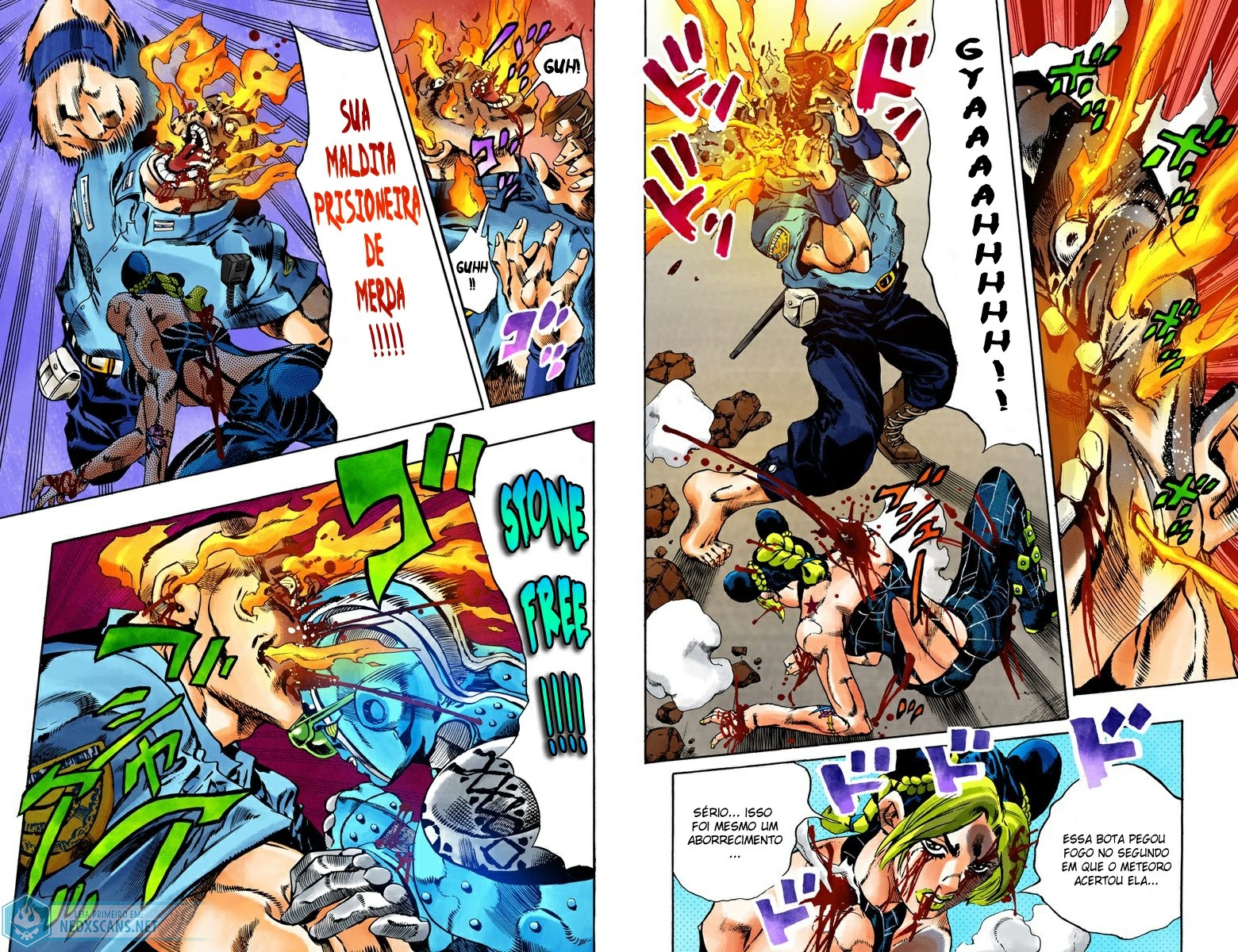 JoJo’s Bizarre Adventure Part 6: Stone Ocean (Colored Edition) Capítulo 66 Página 7