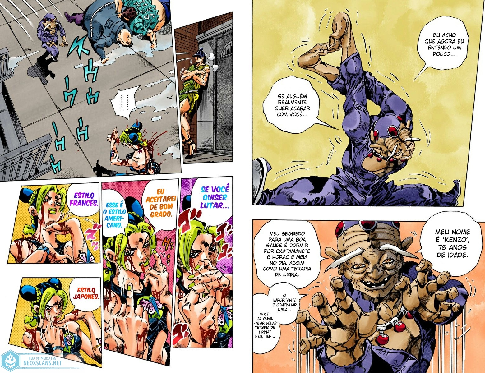 JoJo’s Bizarre Adventure Part 6: Stone Ocean (Colored Edition) Capítulo 67 Página 5
