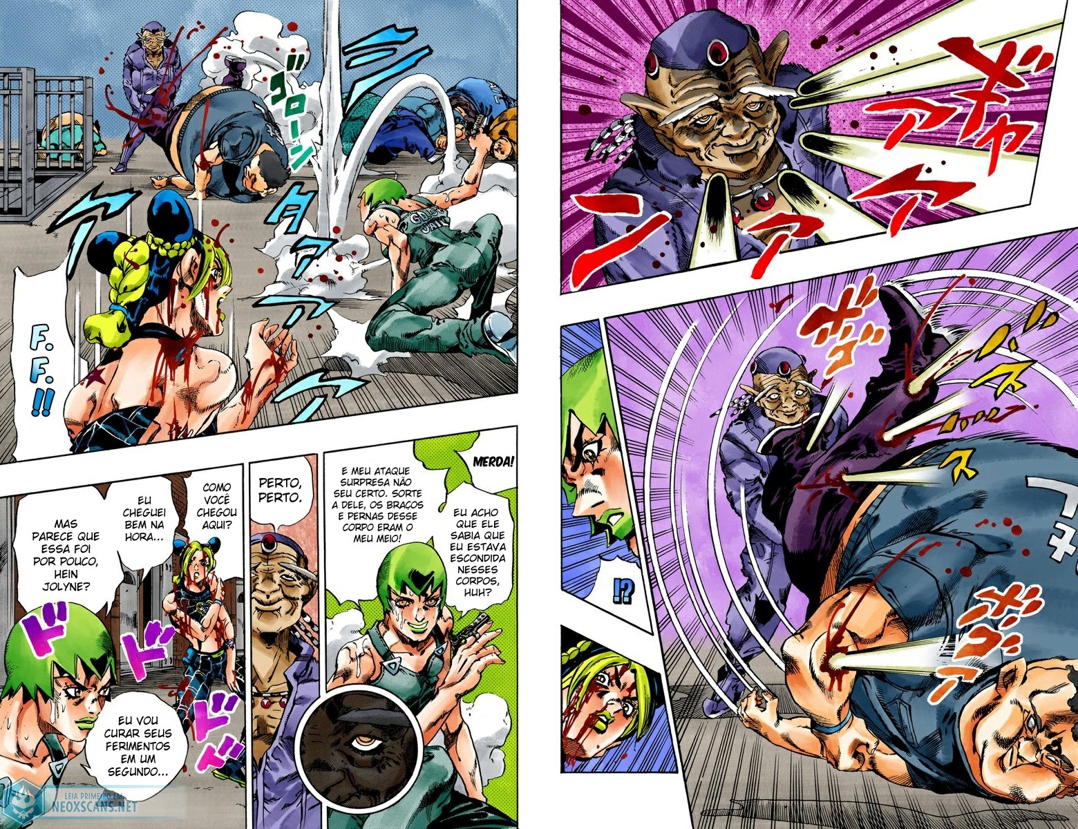JoJo’s Bizarre Adventure Part 6: Stone Ocean (Colored Edition) Capítulo 67 Página 8