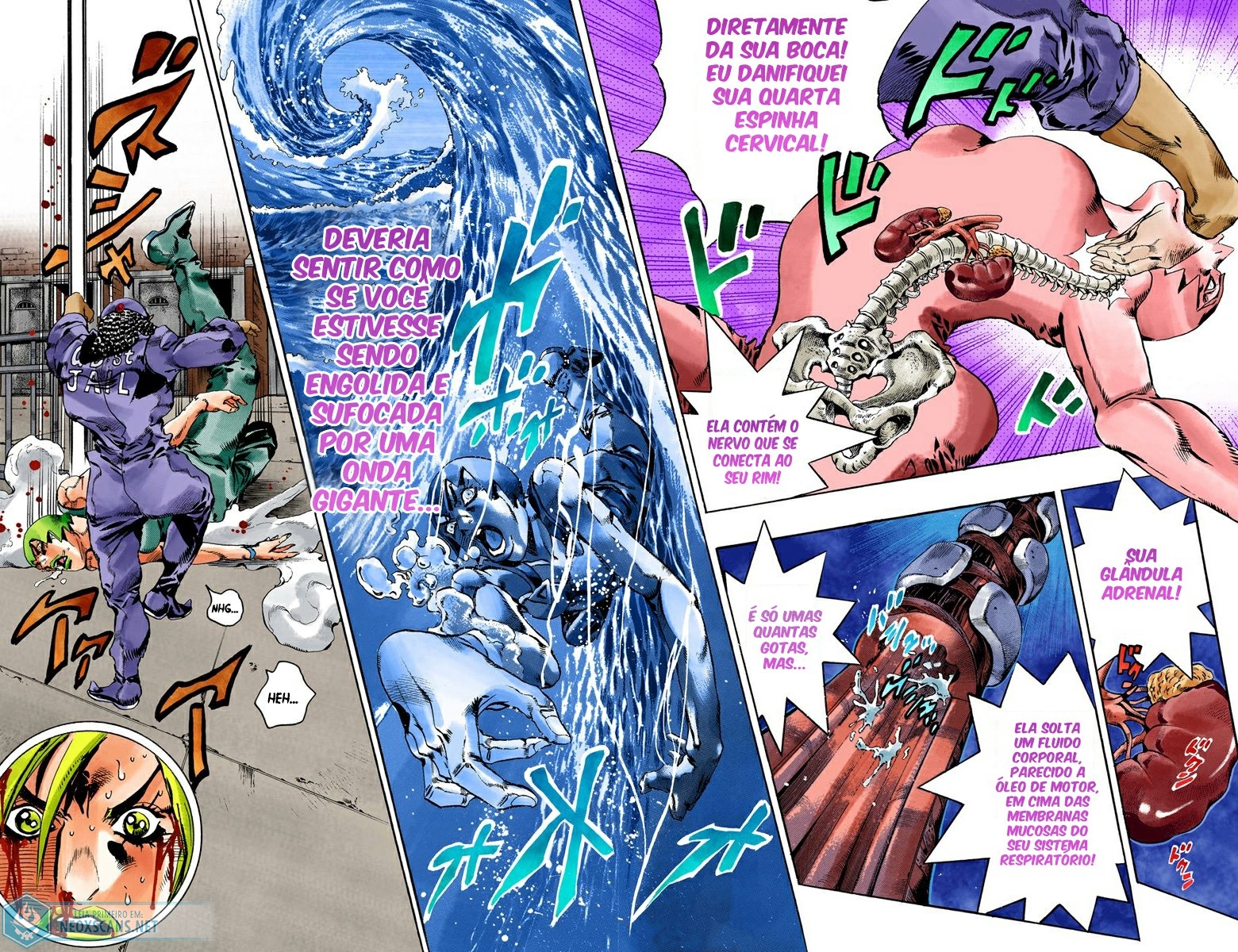 JoJo’s Bizarre Adventure Part 6: Stone Ocean (Colored Edition) Capítulo 68 Página 4