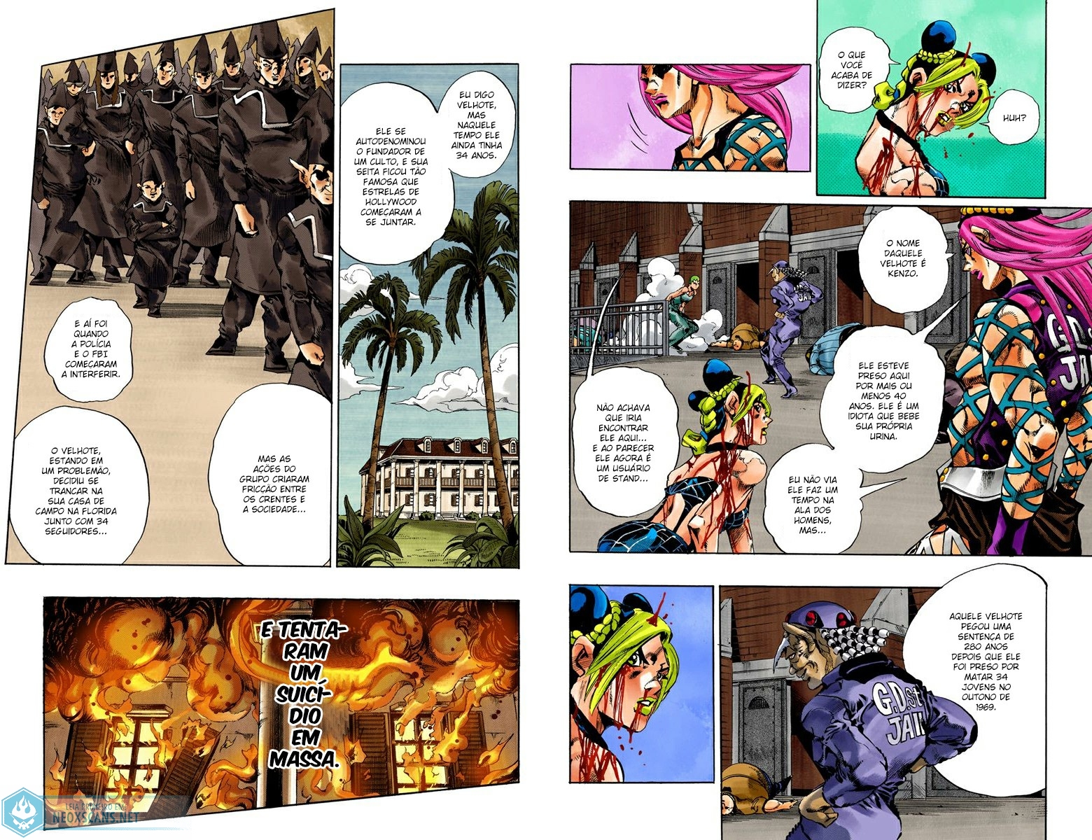 JoJo’s Bizarre Adventure Part 6: Stone Ocean (Colored Edition) Capítulo 68 Página 8