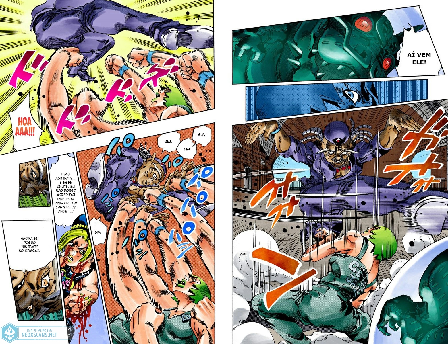 JoJo’s Bizarre Adventure Part 6: Stone Ocean (Colored Edition) Capítulo 69 Página 3