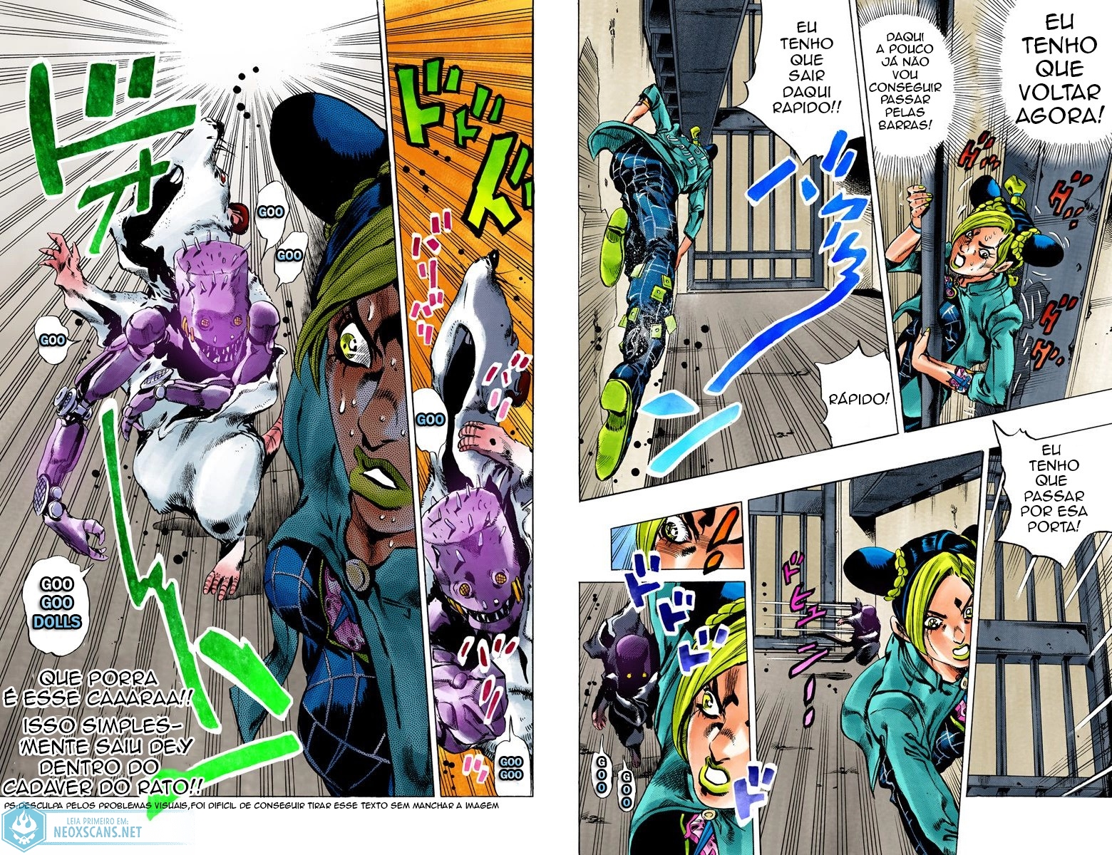 JoJo’s Bizarre Adventure Part 6: Stone Ocean (Colored Edition) Capítulo 7 Página 12