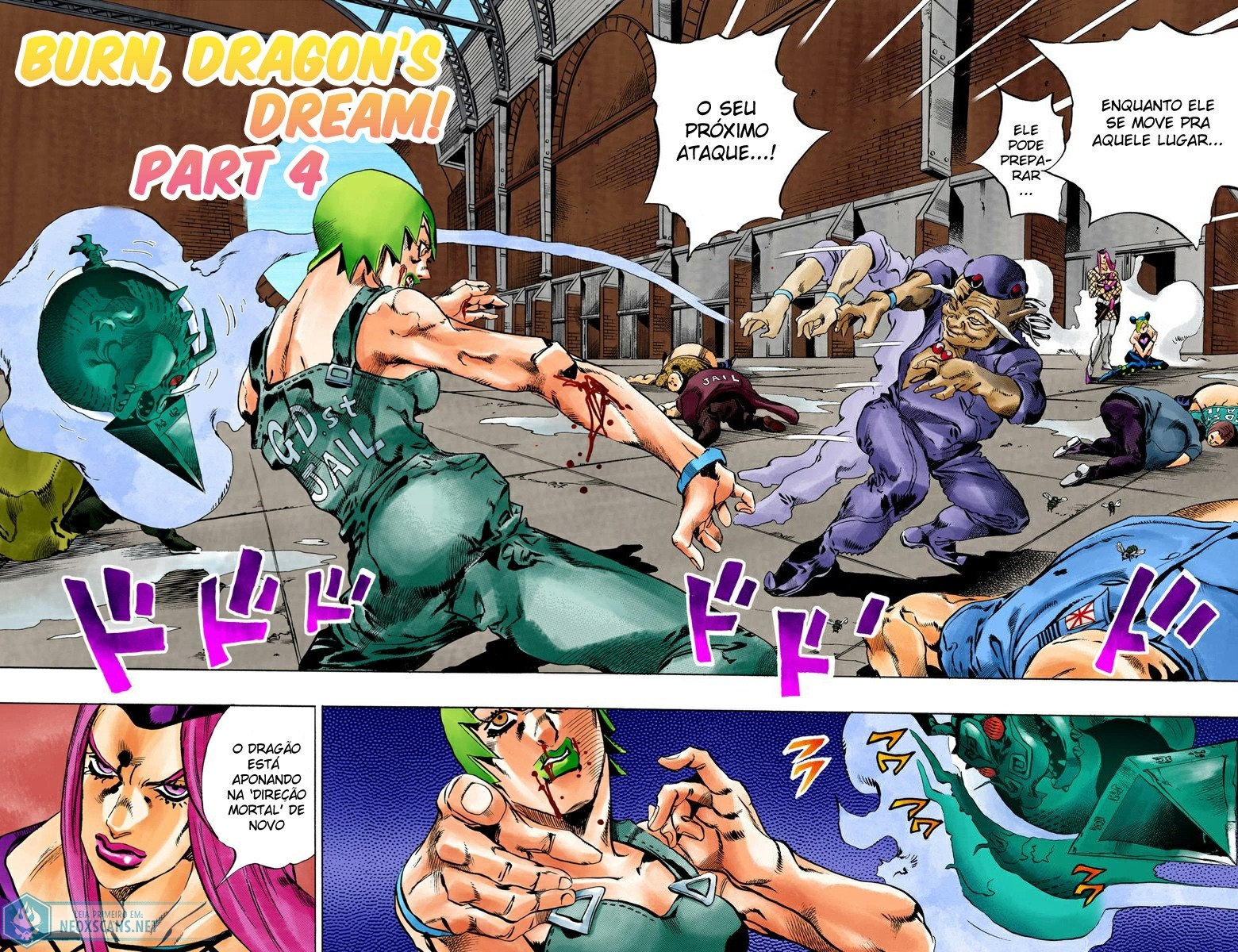 JoJo’s Bizarre Adventure Part 6: Stone Ocean (Colored Edition) Capítulo 70 Página 3