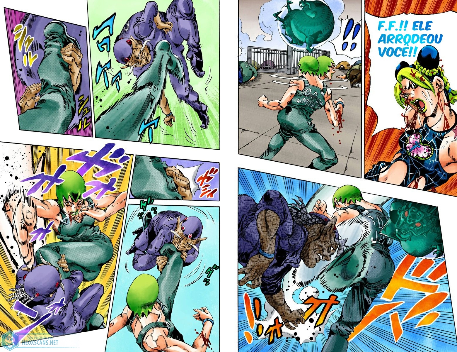 JoJo’s Bizarre Adventure Part 6: Stone Ocean (Colored Edition) Capítulo 70 Página 5