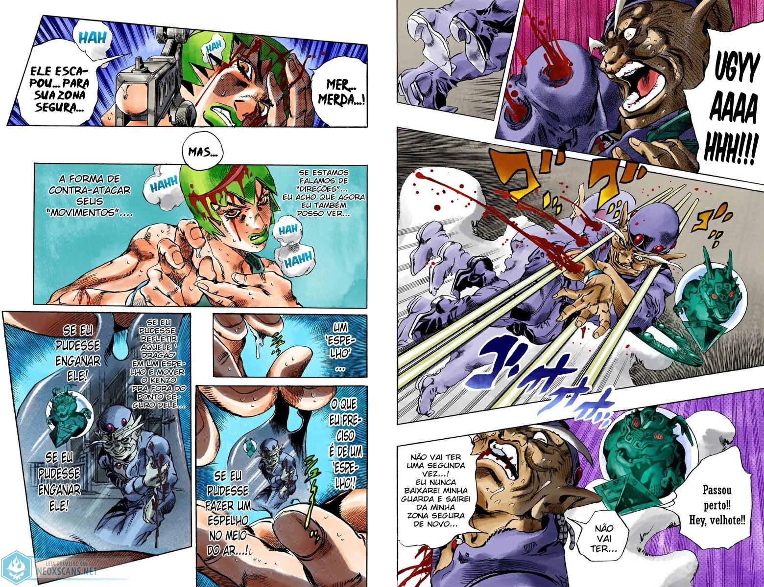 JoJo’s Bizarre Adventure Part 6: Stone Ocean (Colored Edition) Capítulo 71 Página 10
