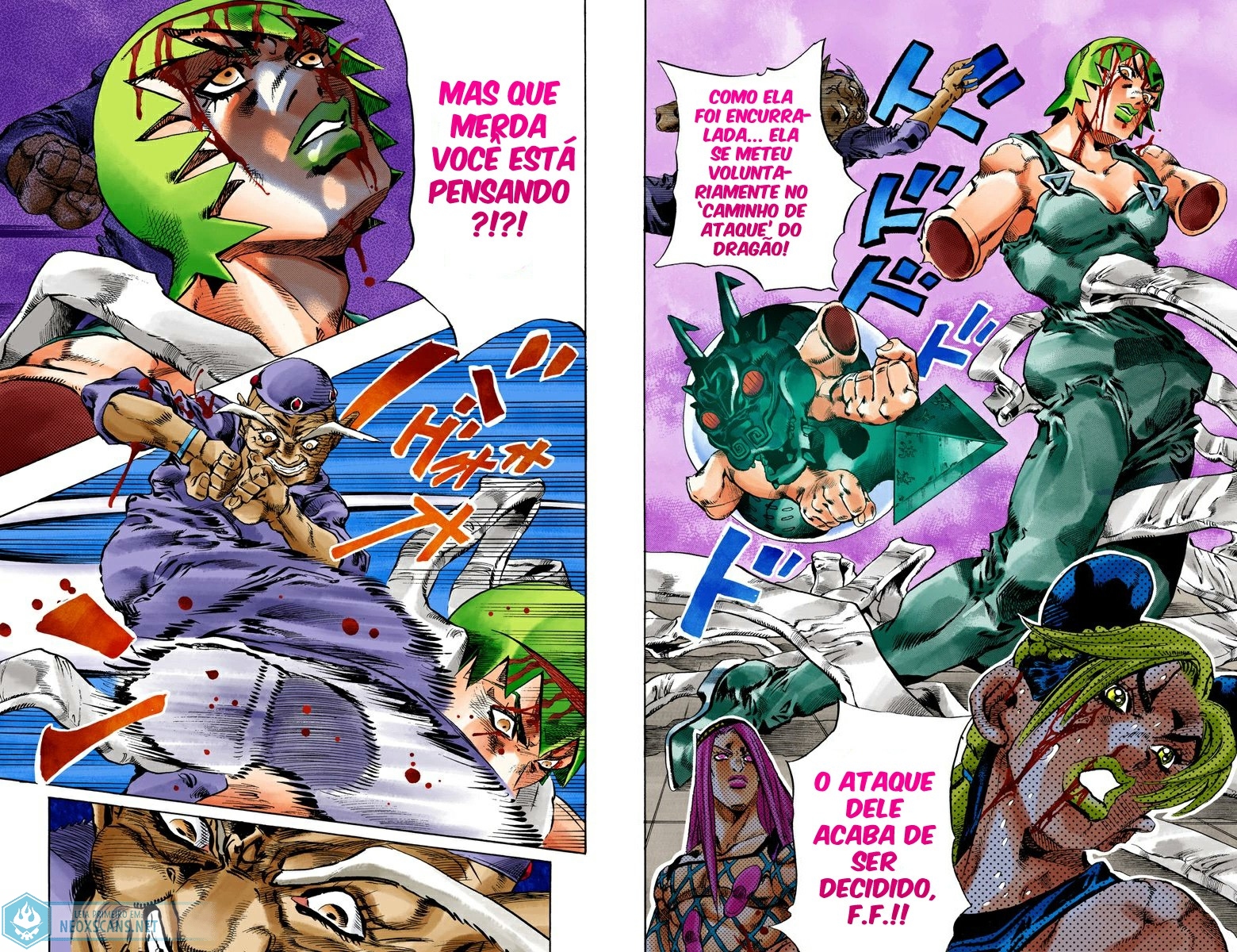 JoJo’s Bizarre Adventure Part 6: Stone Ocean (Colored Edition) Capítulo 72 Página 3