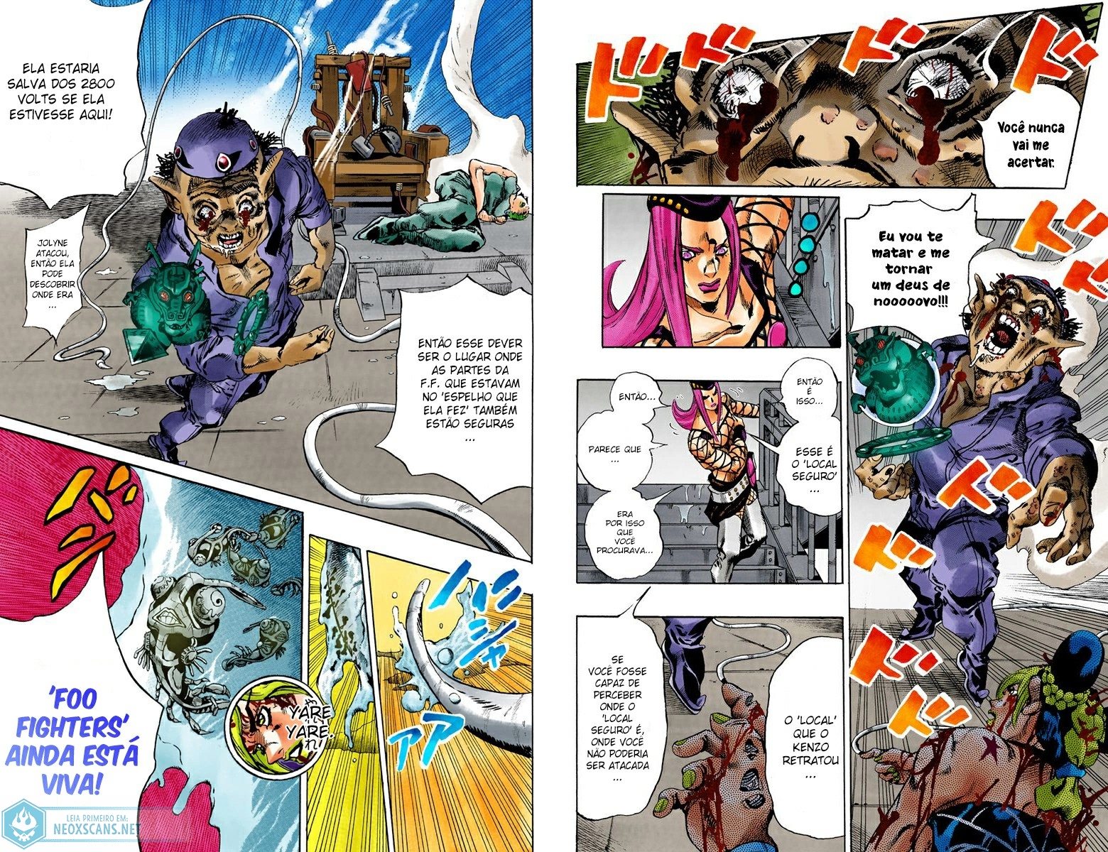JoJo’s Bizarre Adventure Part 6: Stone Ocean (Colored Edition) Capítulo 73 Página 11