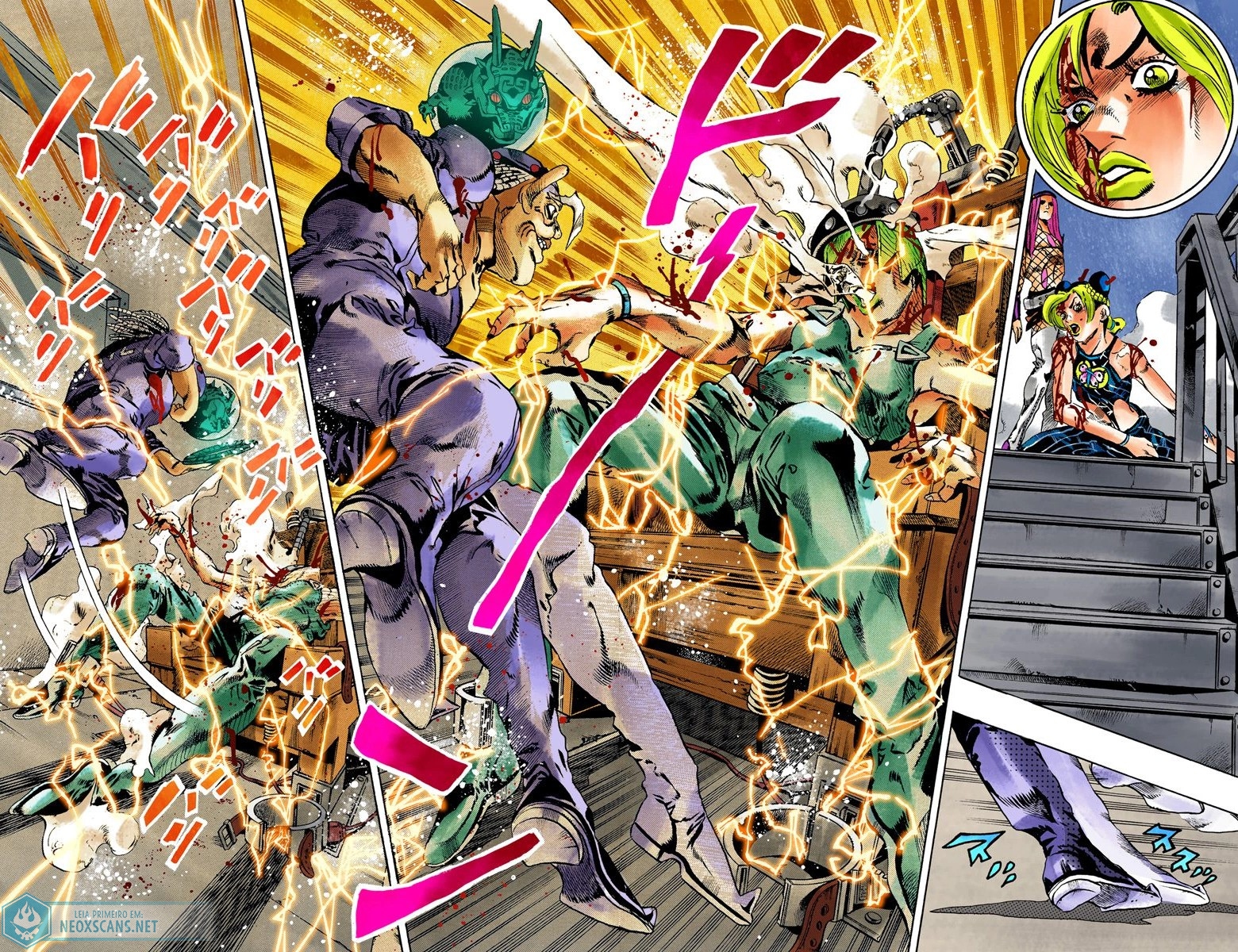 JoJo’s Bizarre Adventure Part 6: Stone Ocean (Colored Edition) Capítulo 73 Página 3