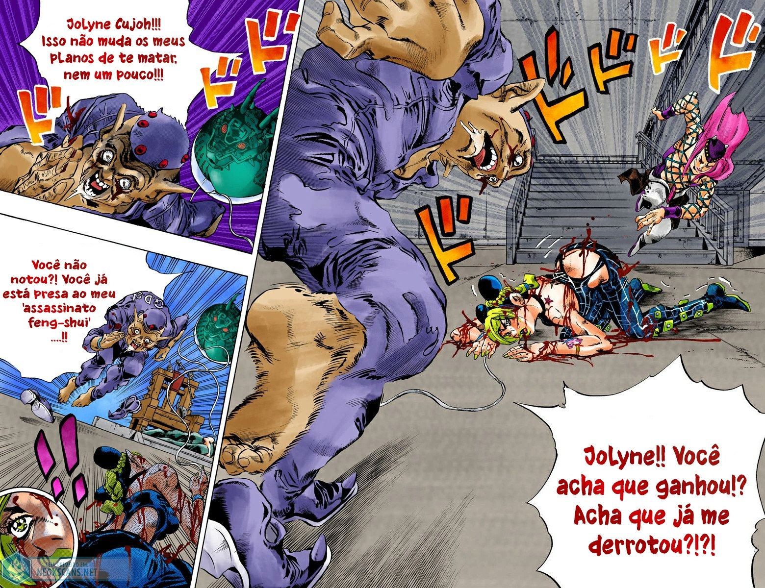 JoJo’s Bizarre Adventure Part 6: Stone Ocean (Colored Edition) Capítulo 74 Página 3