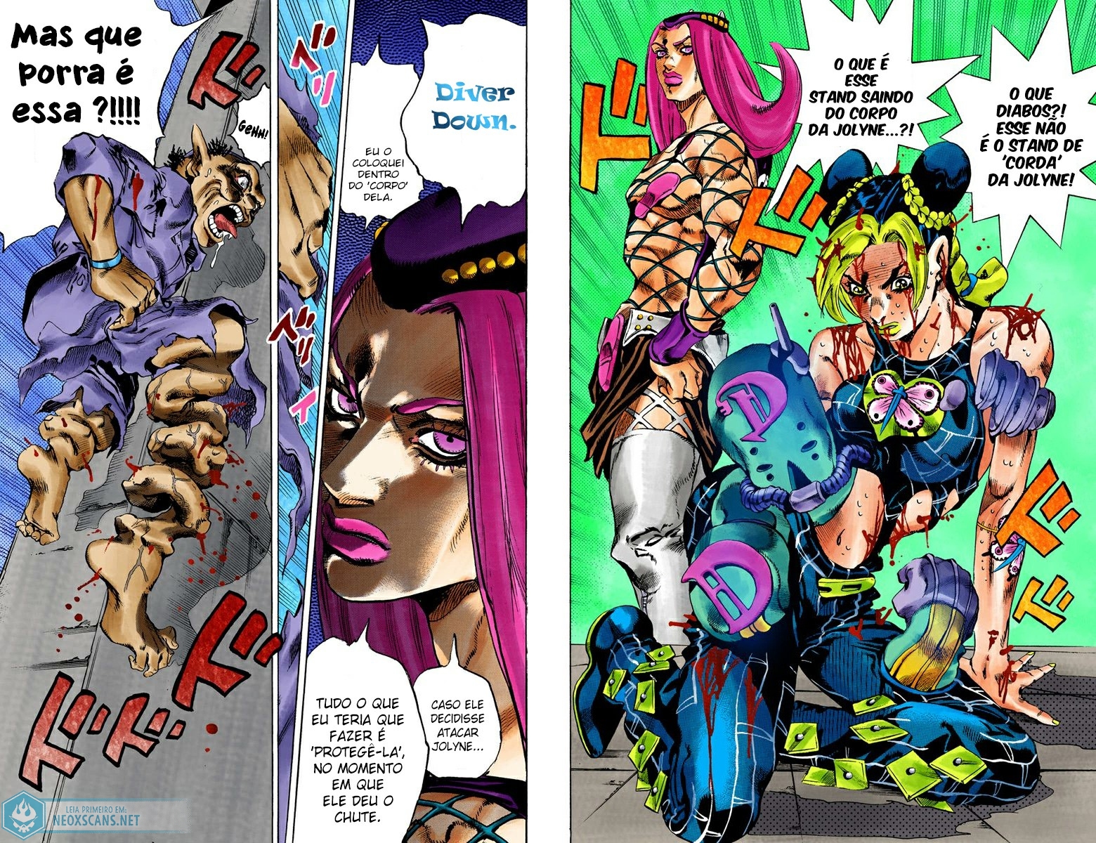JoJo’s Bizarre Adventure Part 6: Stone Ocean (Colored Edition) Capítulo 74 Página 8