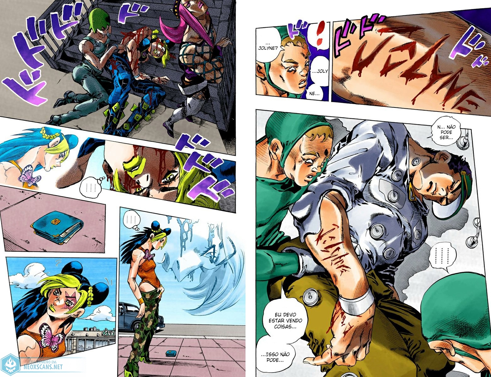 JoJo’s Bizarre Adventure Part 6: Stone Ocean (Colored Edition) Capítulo 75 Página 6