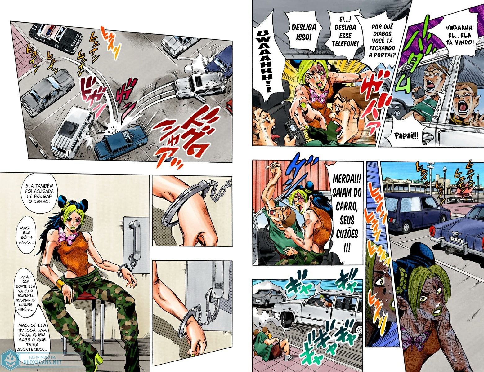 JoJo’s Bizarre Adventure Part 6: Stone Ocean (Colored Edition) Capítulo 75 Página 8