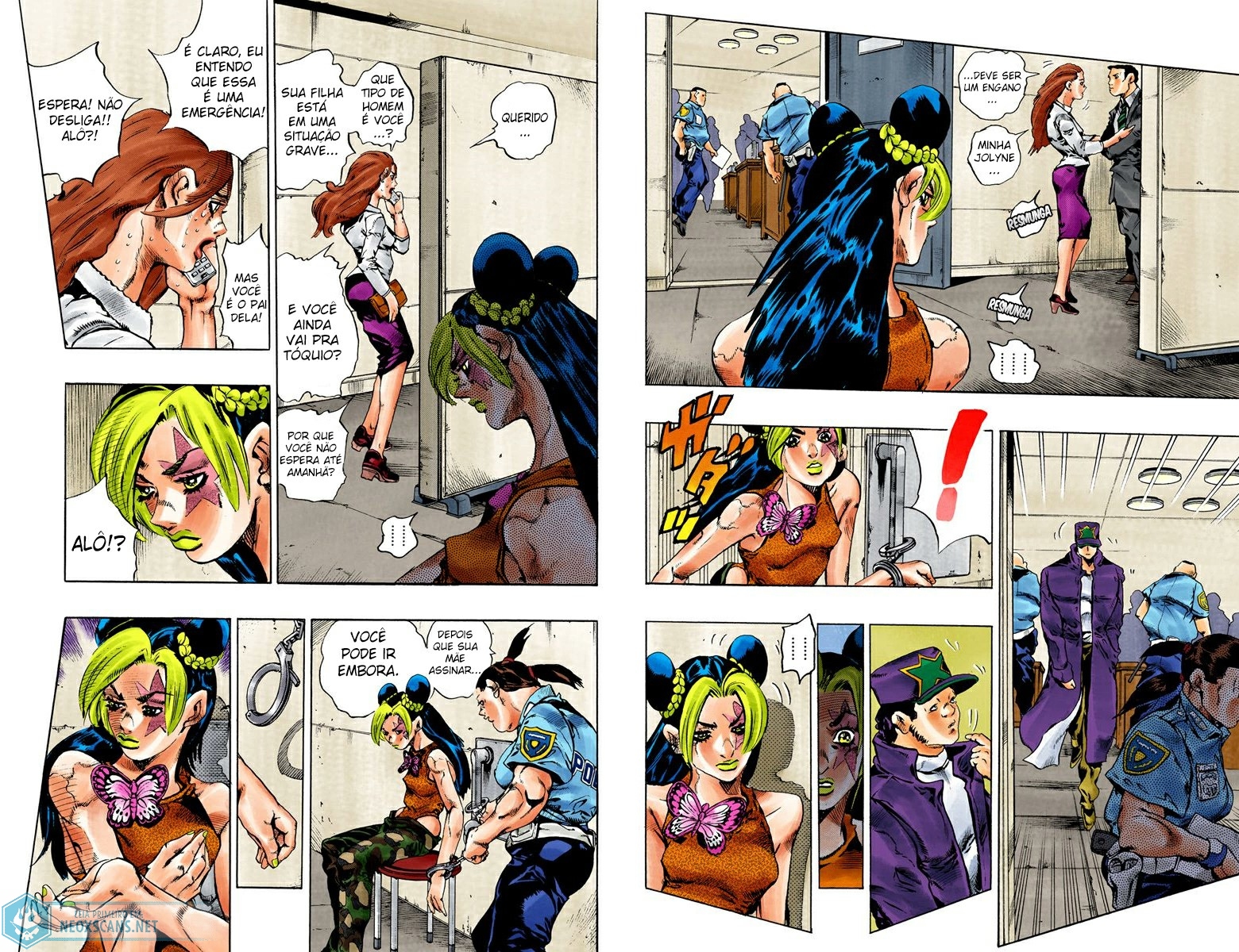 JoJo’s Bizarre Adventure Part 6: Stone Ocean (Colored Edition) Capítulo 75 Página 9