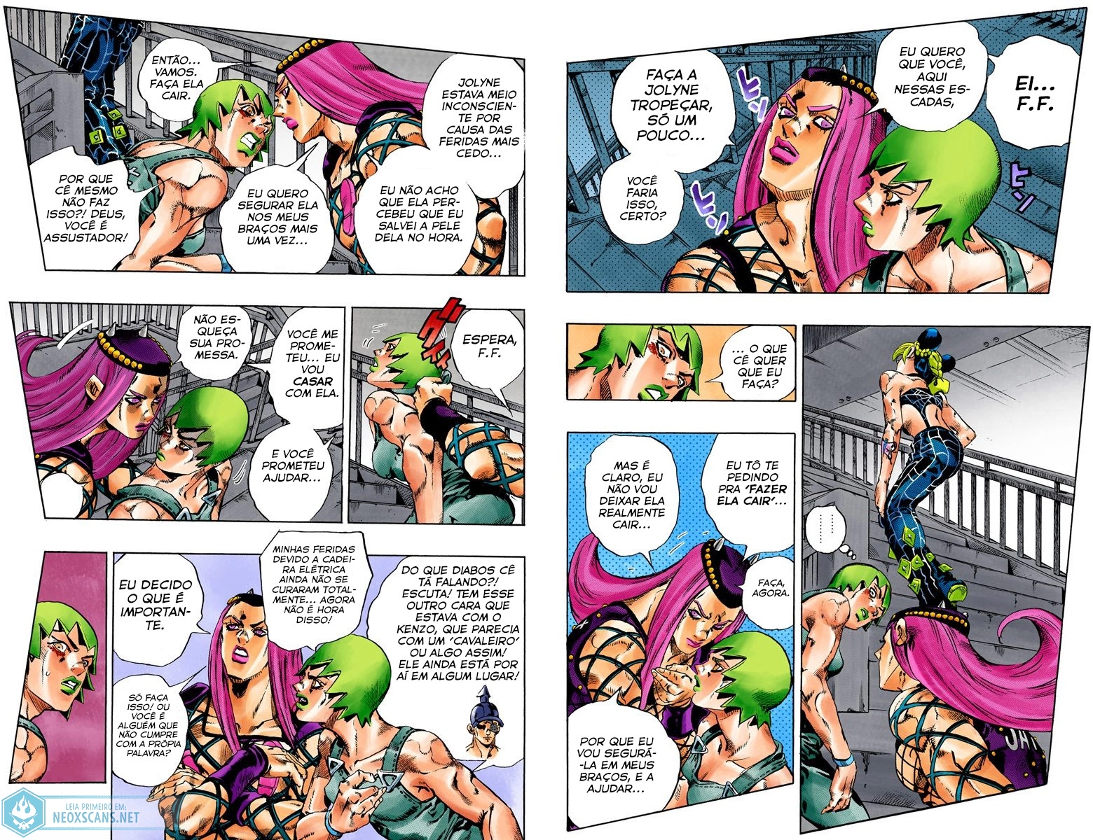 JoJo’s Bizarre Adventure Part 6: Stone Ocean (Colored Edition) Capítulo 76 Página 3