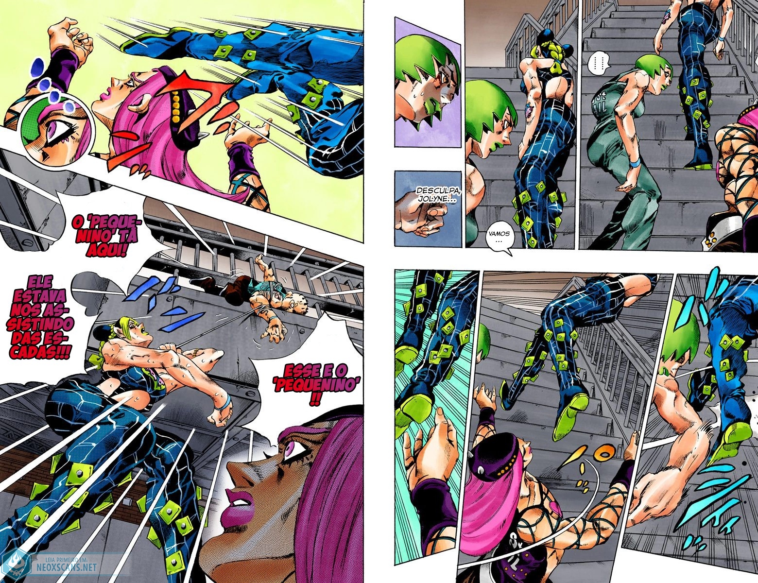 JoJo’s Bizarre Adventure Part 6: Stone Ocean (Colored Edition) Capítulo 76 Página 4