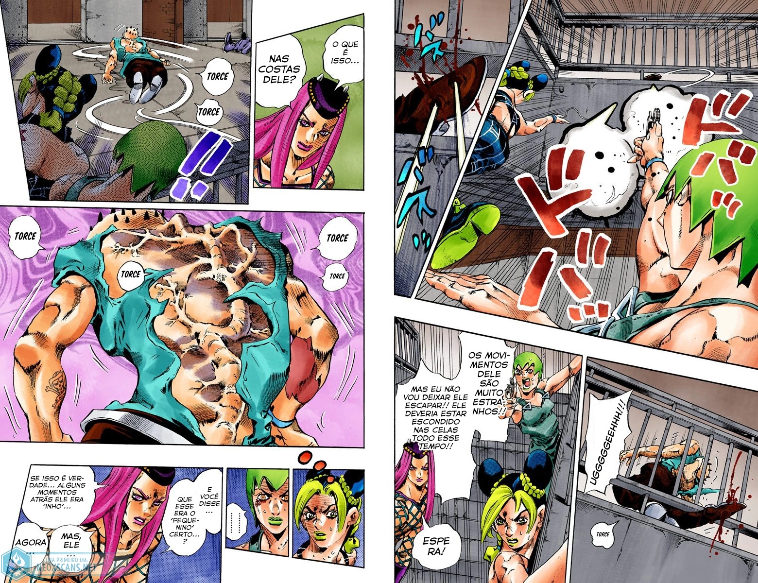 JoJo’s Bizarre Adventure Part 6: Stone Ocean (Colored Edition) Capítulo 76 Página 6