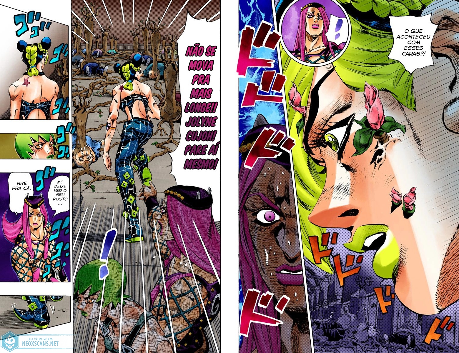 JoJo’s Bizarre Adventure Part 6: Stone Ocean (Colored Edition) Capítulo 77 Página 3