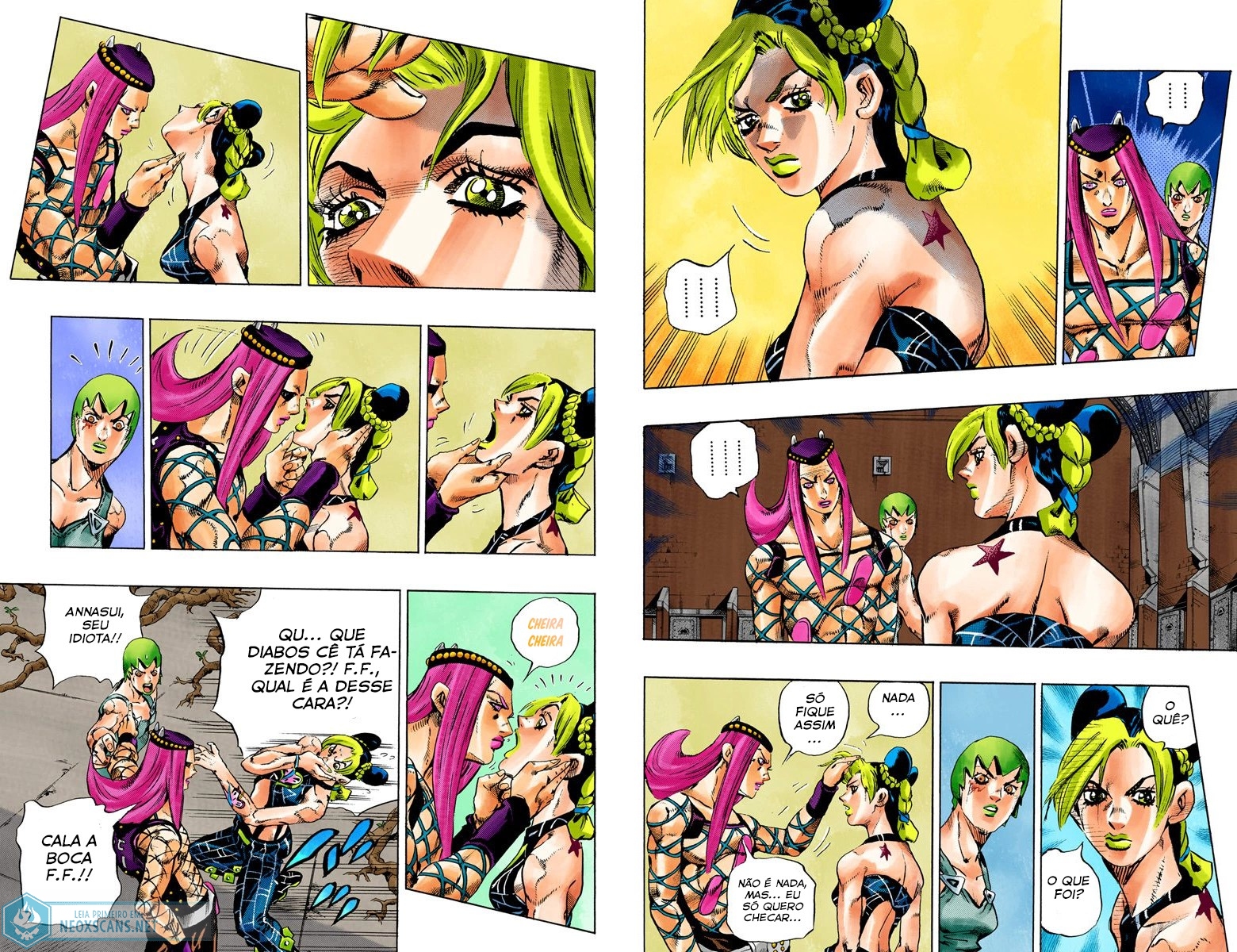JoJo’s Bizarre Adventure Part 6: Stone Ocean (Colored Edition) Capítulo 77 Página 4