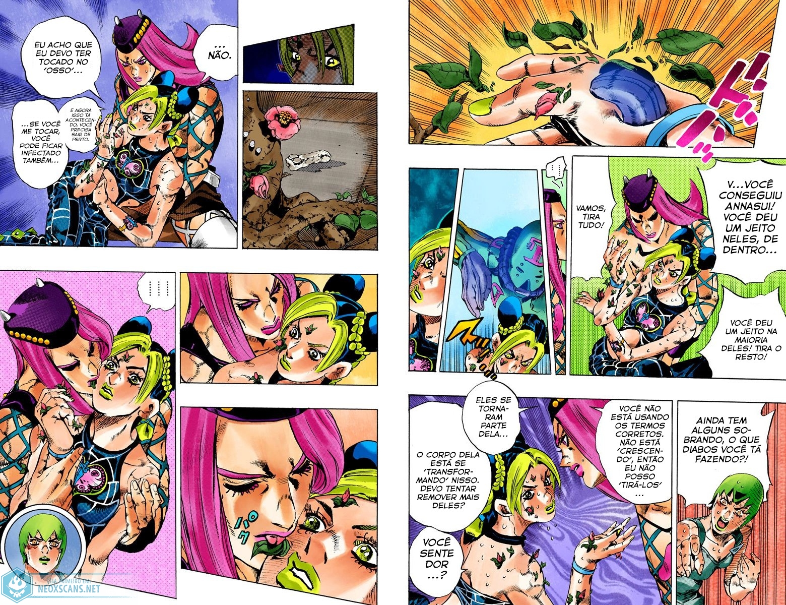 JoJo’s Bizarre Adventure Part 6: Stone Ocean (Colored Edition) Capítulo 77 Página 8