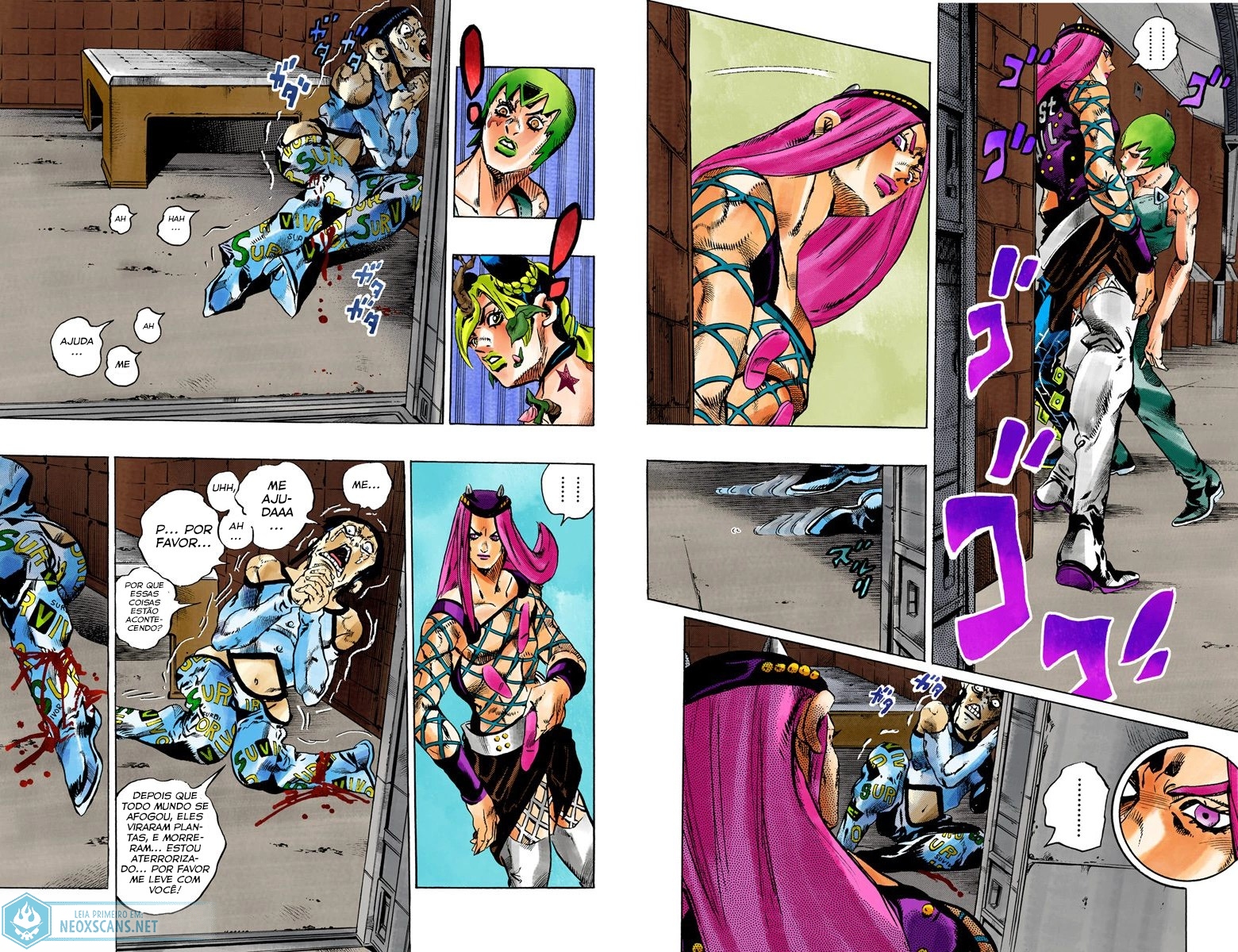 JoJo’s Bizarre Adventure Part 6: Stone Ocean (Colored Edition) Capítulo 78 Página 6