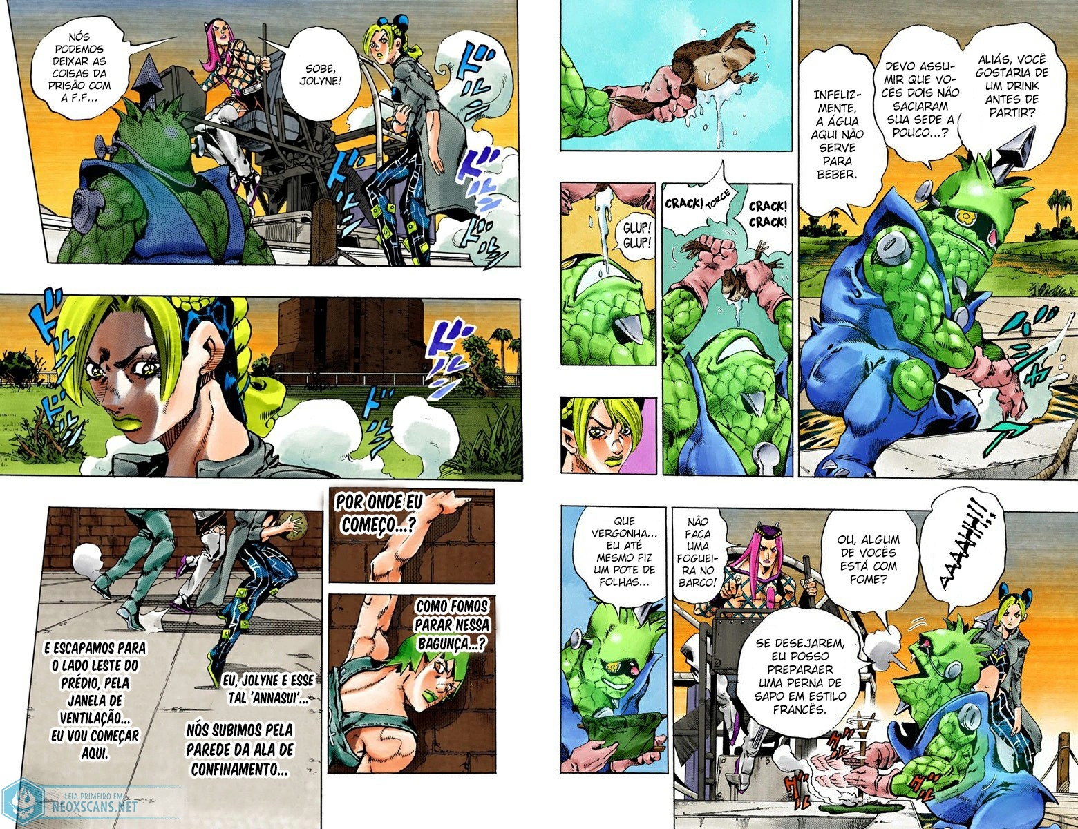 JoJo’s Bizarre Adventure Part 6: Stone Ocean (Colored Edition) Capítulo 79 Página 4