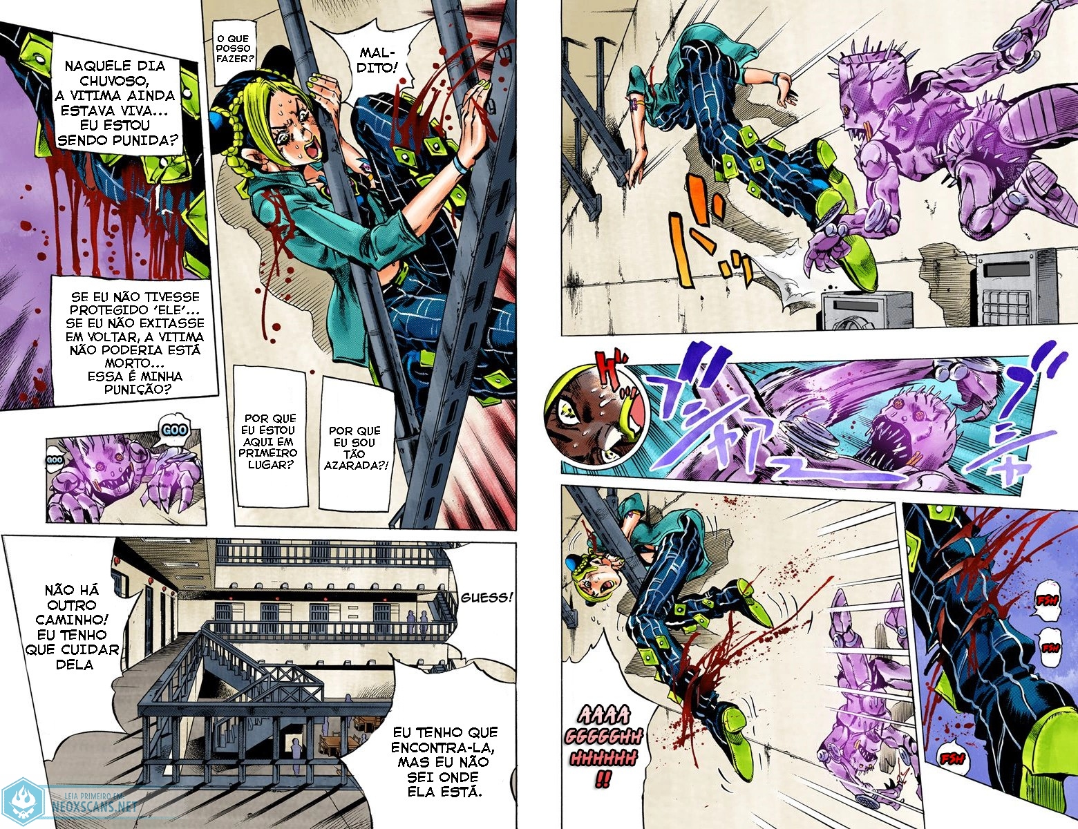 JoJo’s Bizarre Adventure Part 6: Stone Ocean (Colored Edition) Capítulo 8 Página 7
