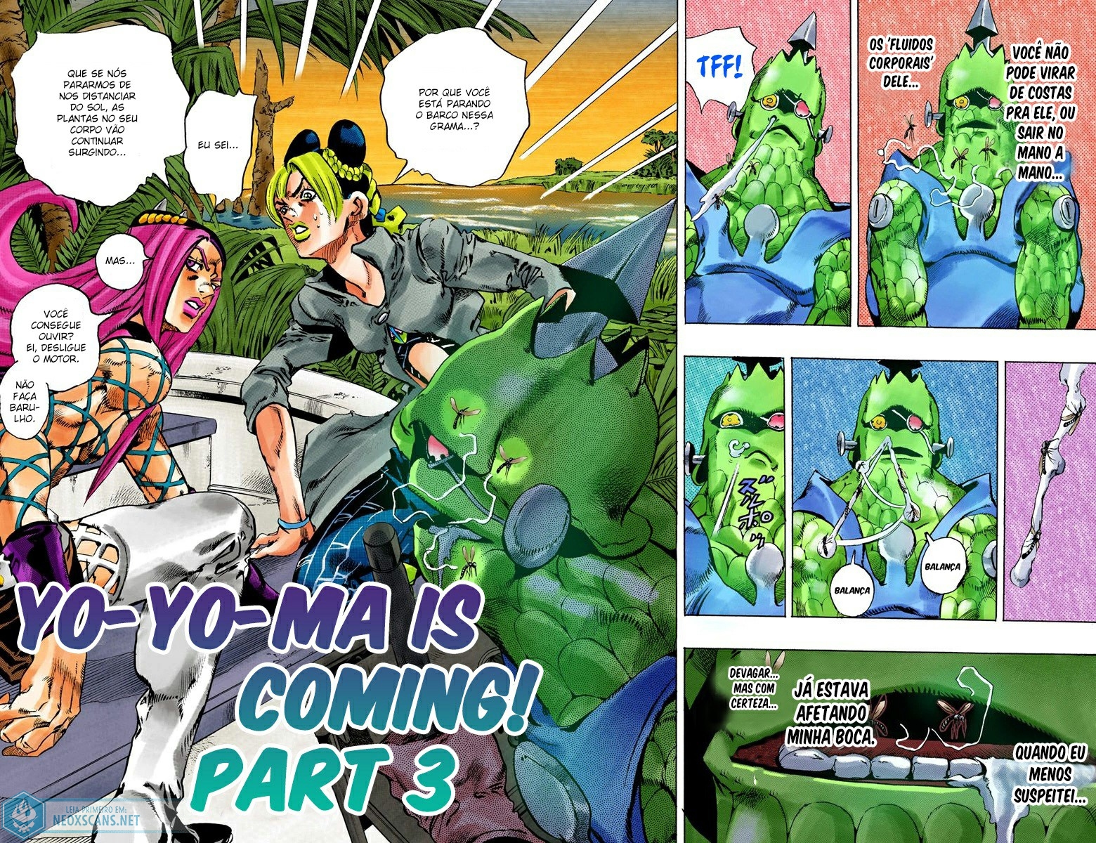 JoJo’s Bizarre Adventure Part 6: Stone Ocean (Colored Edition) Capítulo 80 Página 3
