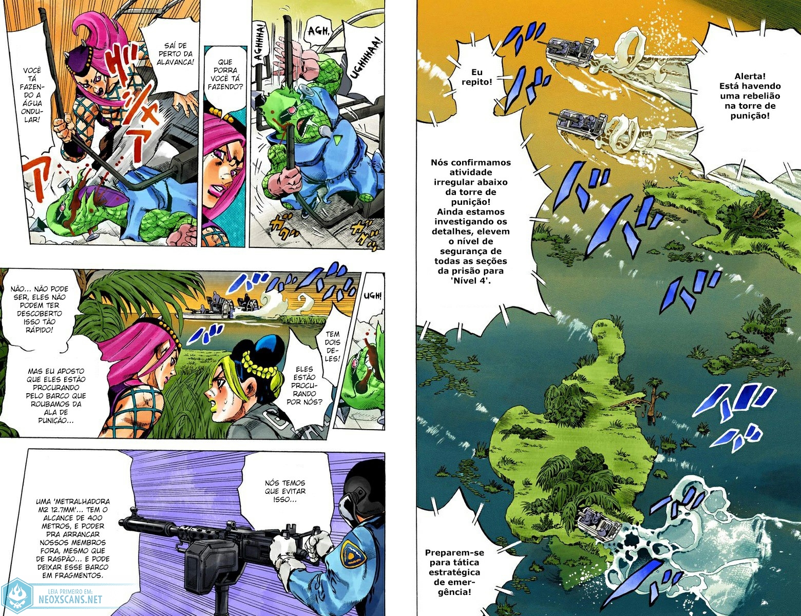 JoJo’s Bizarre Adventure Part 6: Stone Ocean (Colored Edition) Capítulo 80 Página 5