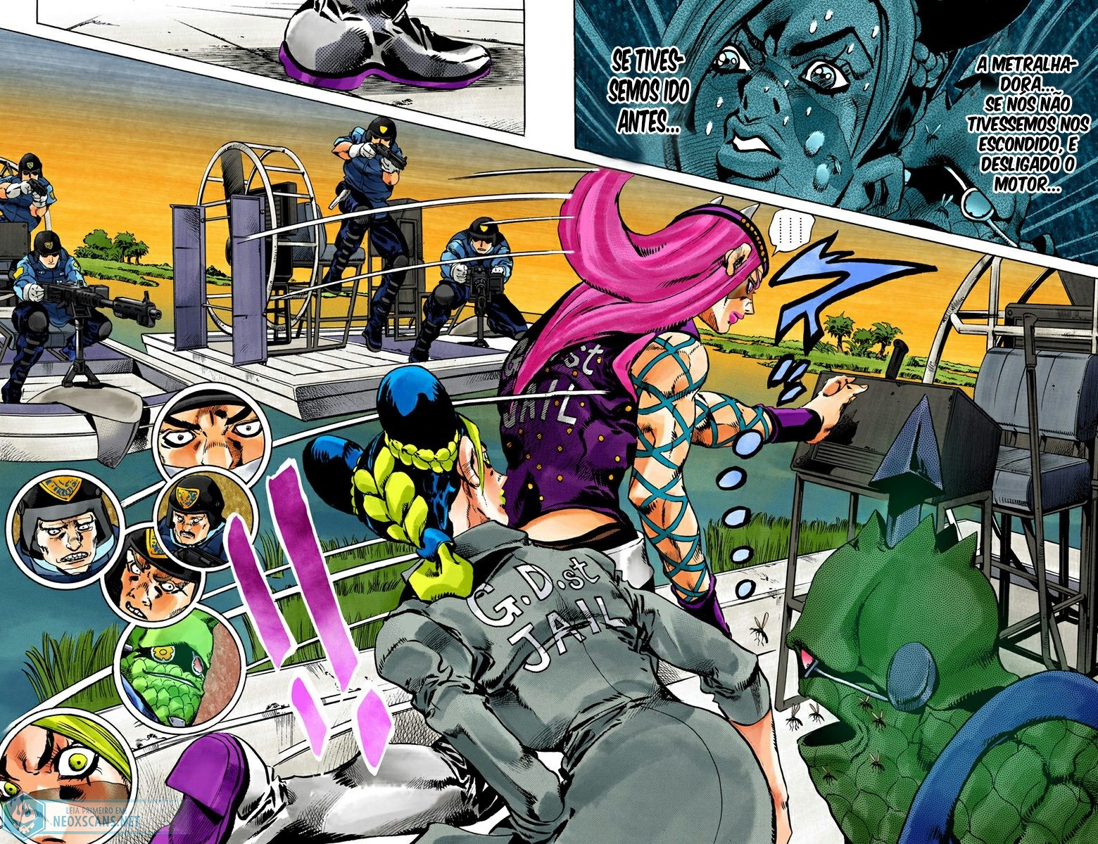 JoJo’s Bizarre Adventure Part 6: Stone Ocean (Colored Edition) Capítulo 81 Página 3