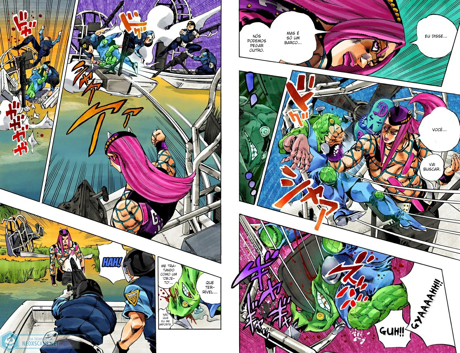JoJo’s Bizarre Adventure Part 6: Stone Ocean (Colored Edition) Capítulo 81 Página 5