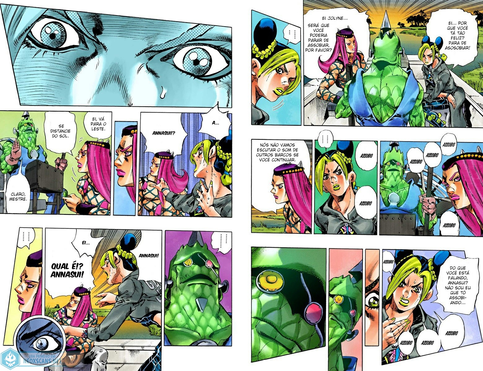 JoJo’s Bizarre Adventure Part 6: Stone Ocean (Colored Edition) Capítulo 81 Página 7