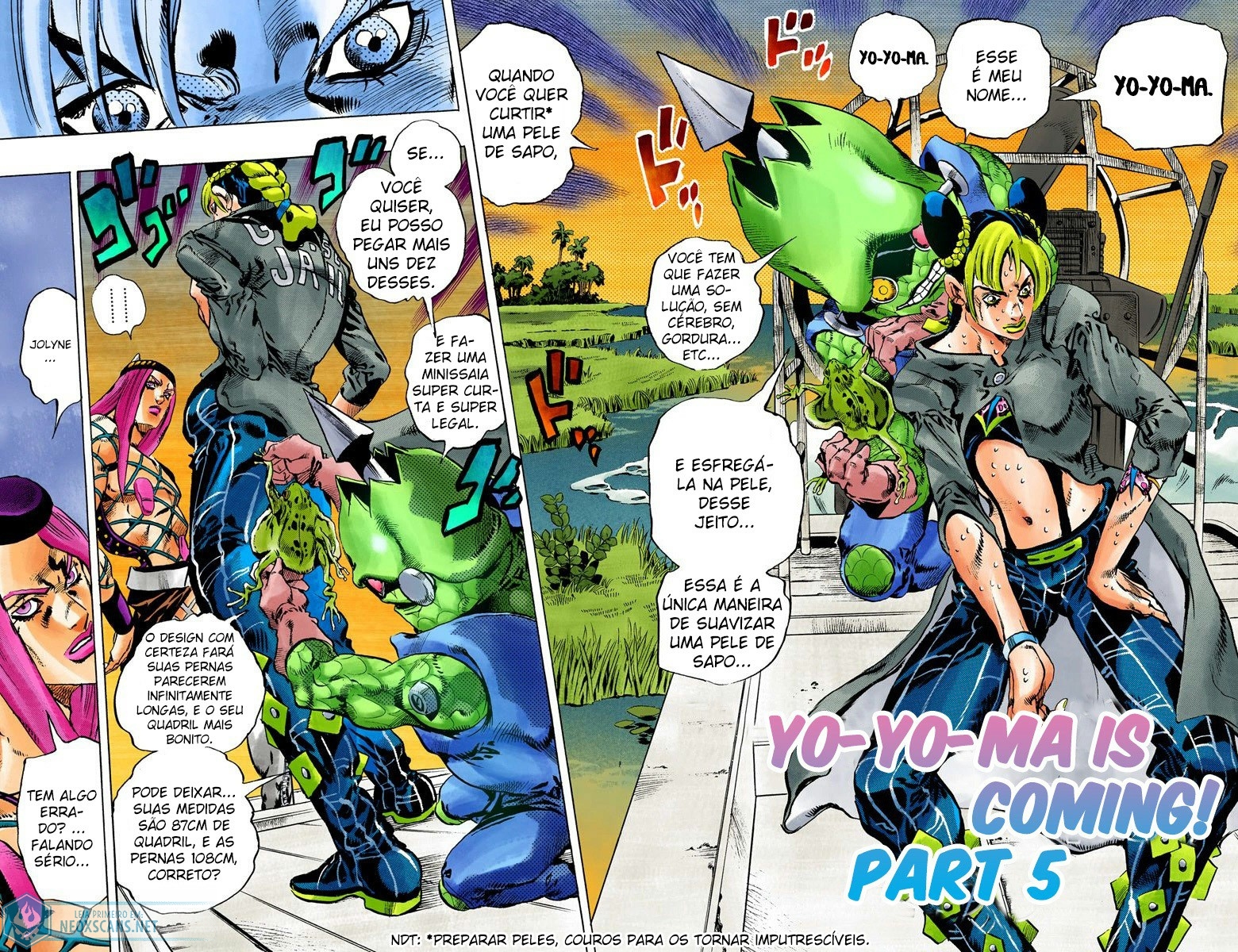JoJo’s Bizarre Adventure Part 6: Stone Ocean (Colored Edition) Capítulo 82 Página 3