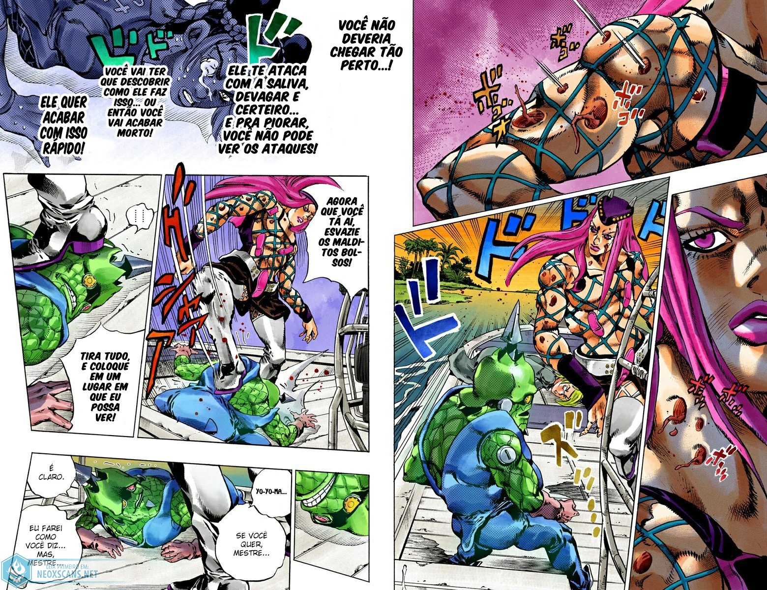 JoJo’s Bizarre Adventure Part 6: Stone Ocean (Colored Edition) Capítulo 83 Página 3