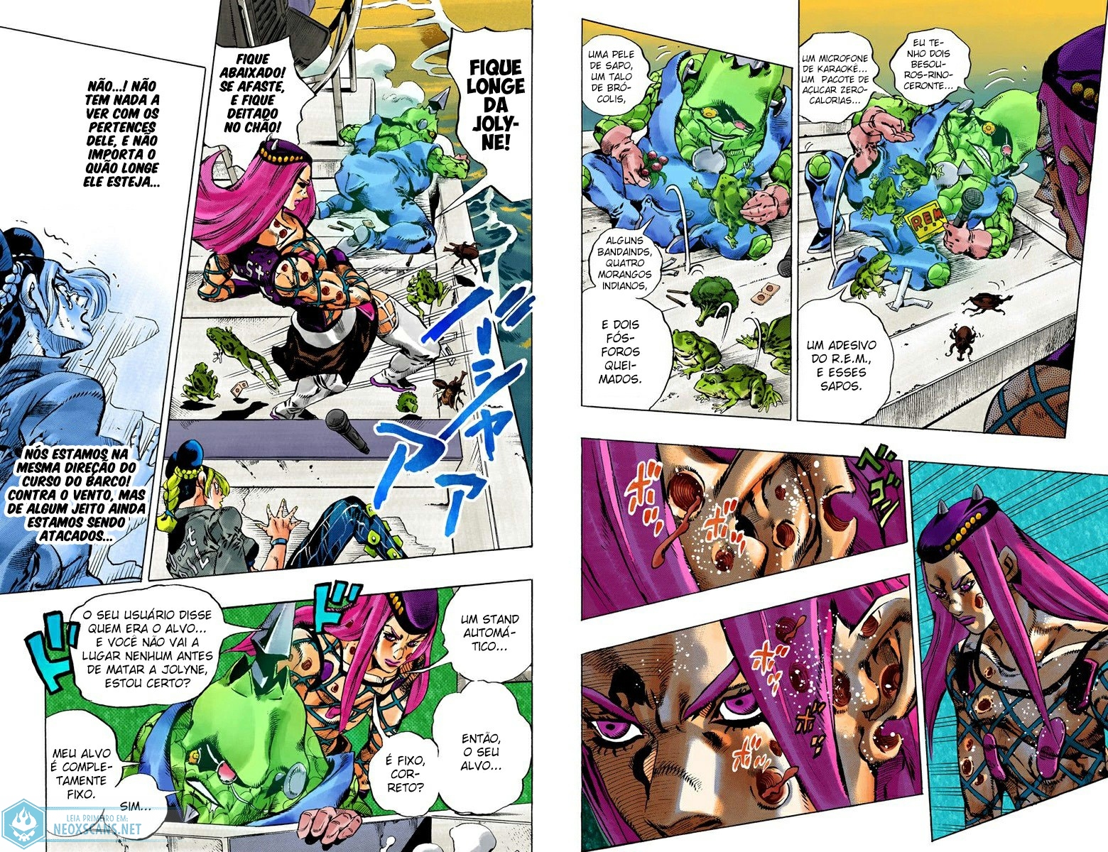 JoJo’s Bizarre Adventure Part 6: Stone Ocean (Colored Edition) Capítulo 83 Página 4