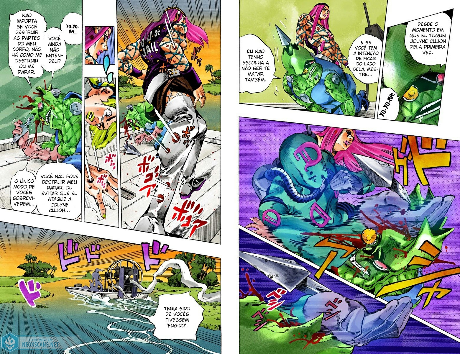 JoJo’s Bizarre Adventure Part 6: Stone Ocean (Colored Edition) Capítulo 83 Página 5