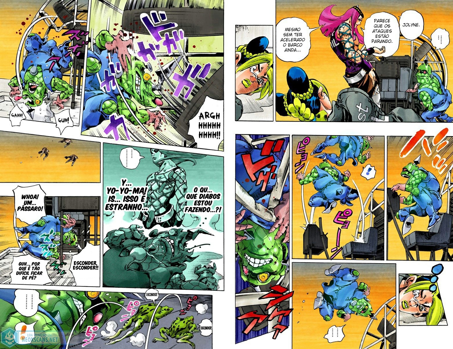JoJo’s Bizarre Adventure Part 6: Stone Ocean (Colored Edition) Capítulo 83 Página 9