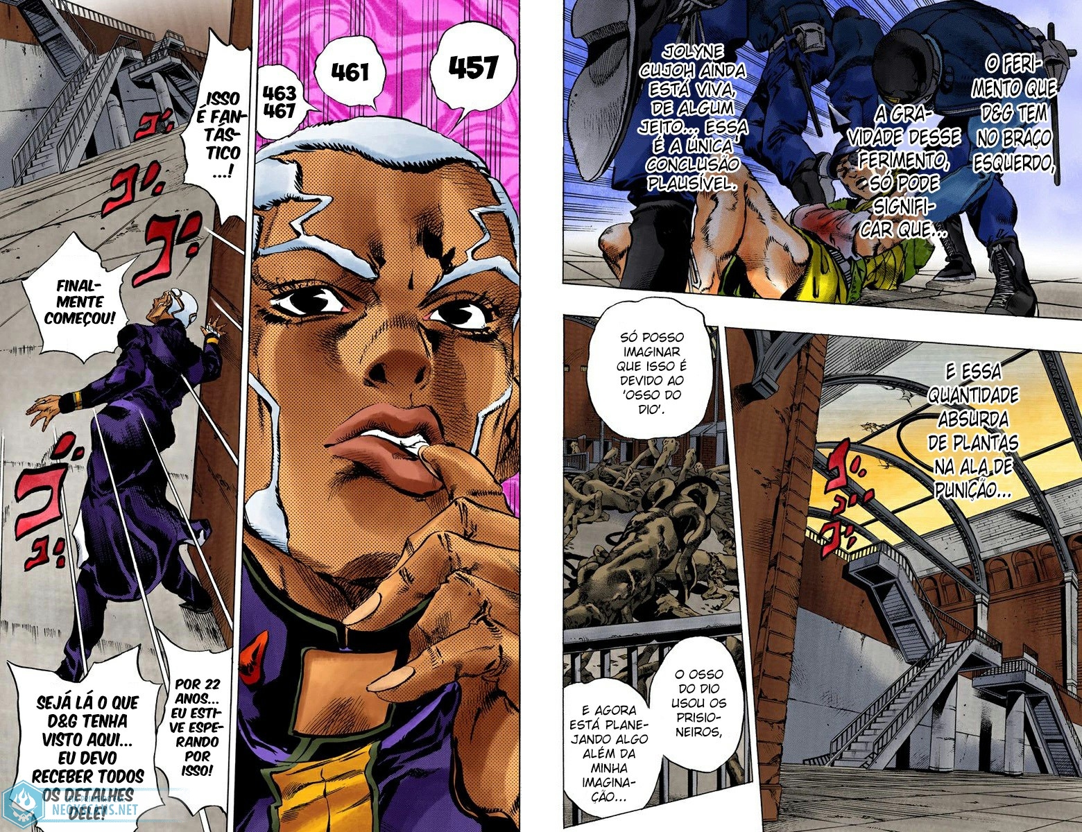 JoJo’s Bizarre Adventure Part 6: Stone Ocean (Colored Edition) Capítulo 84 Página 4