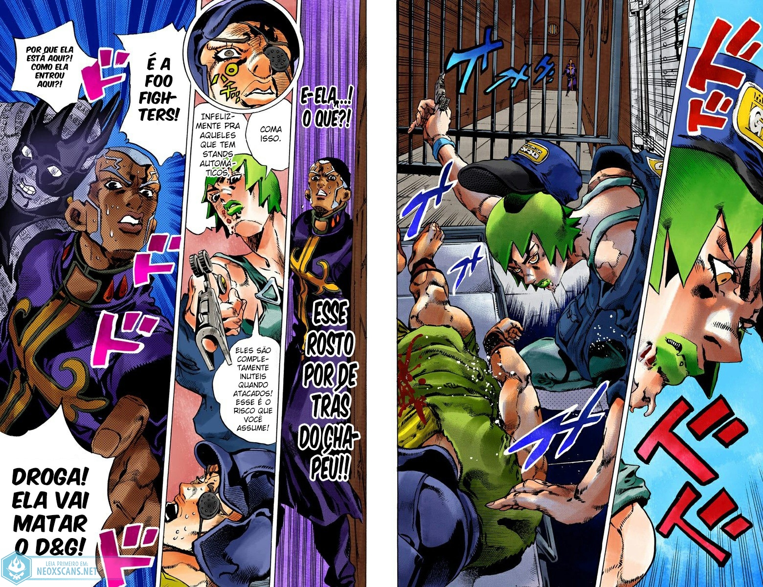JoJo’s Bizarre Adventure Part 6: Stone Ocean (Colored Edition) Capítulo 84 Página 8