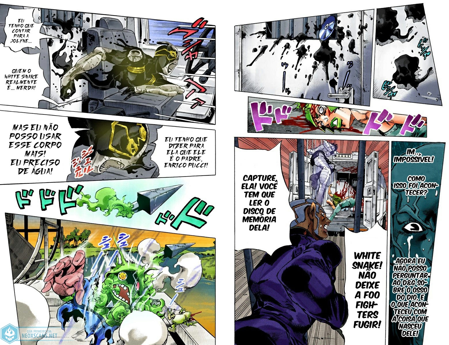 JoJo’s Bizarre Adventure Part 6: Stone Ocean (Colored Edition) Capítulo 85 Página 13