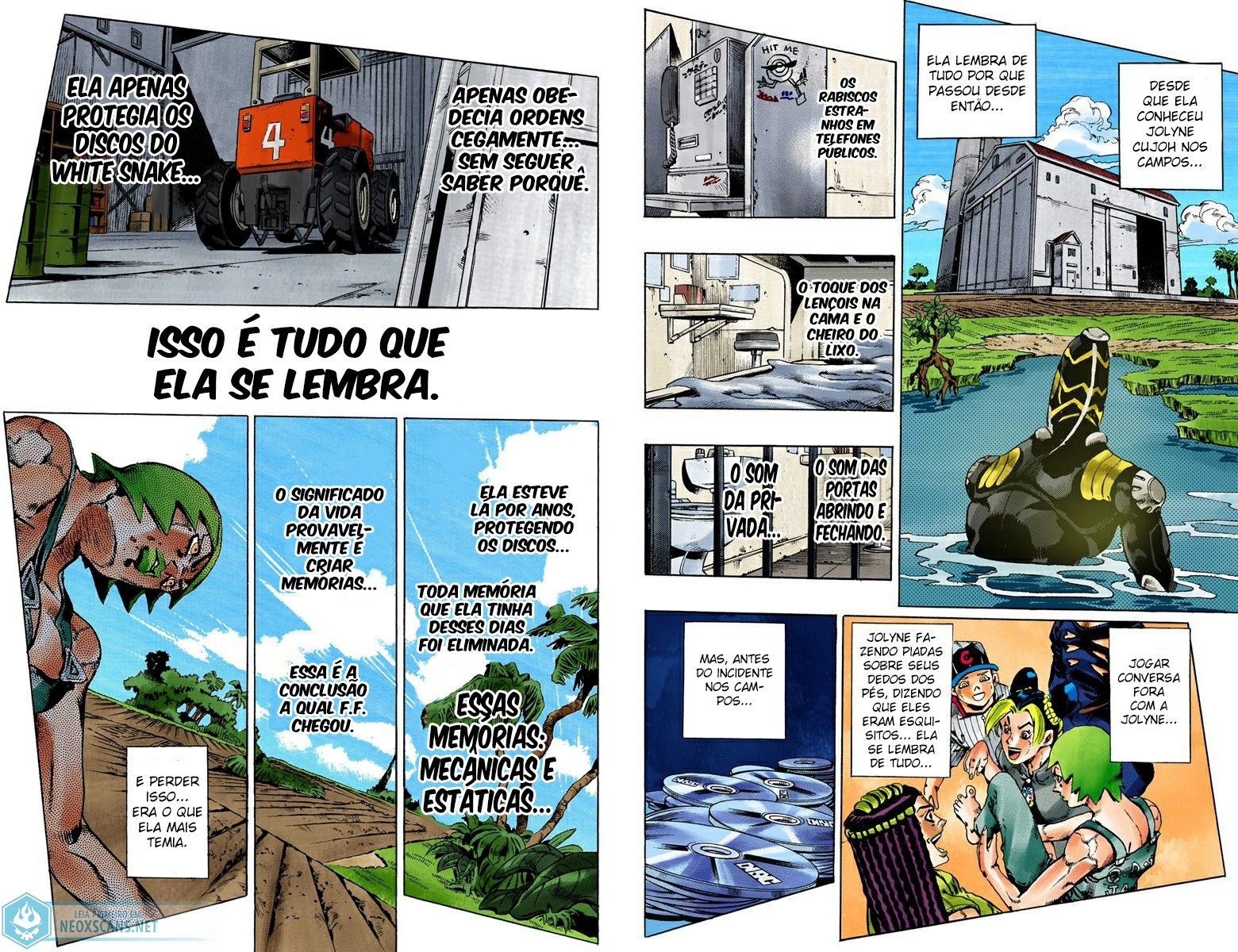 JoJo’s Bizarre Adventure Part 6: Stone Ocean (Colored Edition) Capítulo 85 Página 7