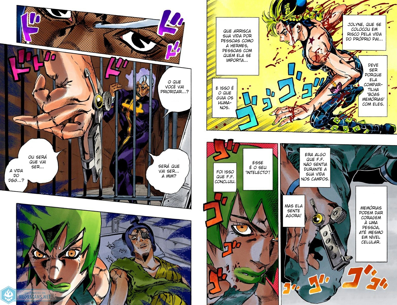 JoJo’s Bizarre Adventure Part 6: Stone Ocean (Colored Edition) Capítulo 85 Página 8