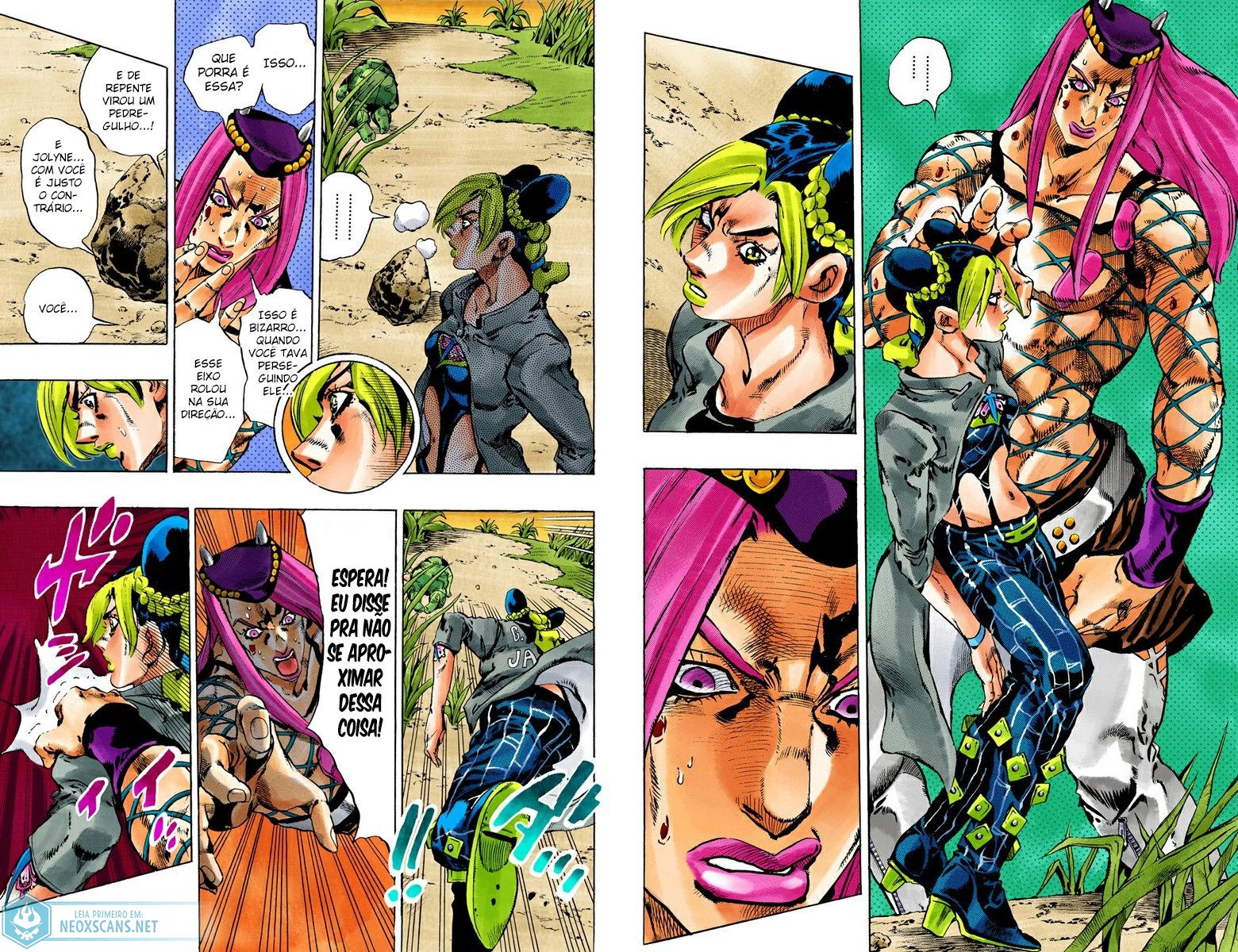 JoJo’s Bizarre Adventure Part 6: Stone Ocean (Colored Edition) Capítulo 86 Página 7