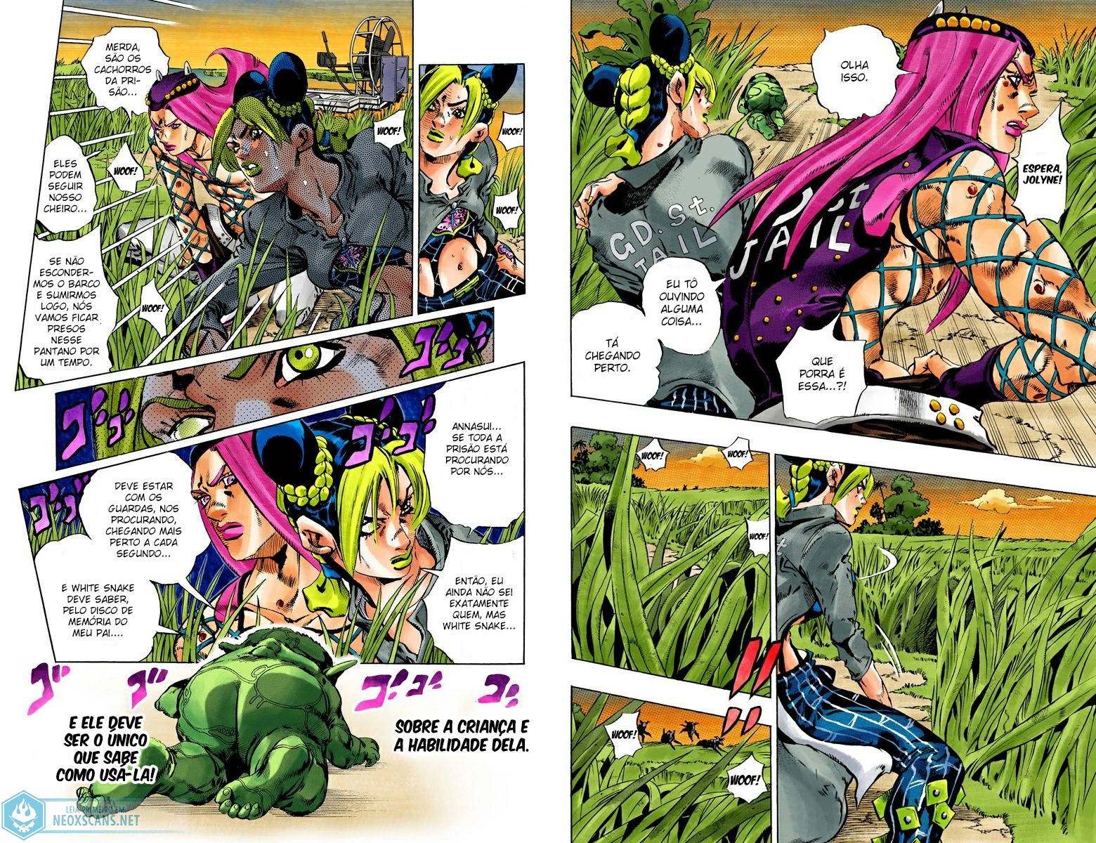 JoJo’s Bizarre Adventure Part 6: Stone Ocean (Colored Edition) Capítulo 87 Página 4