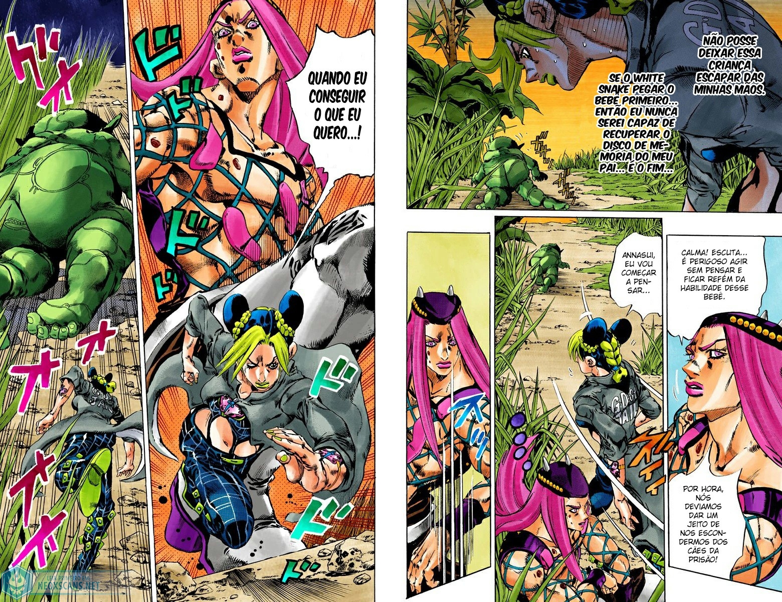 JoJo’s Bizarre Adventure Part 6: Stone Ocean (Colored Edition) Capítulo 87 Página 5