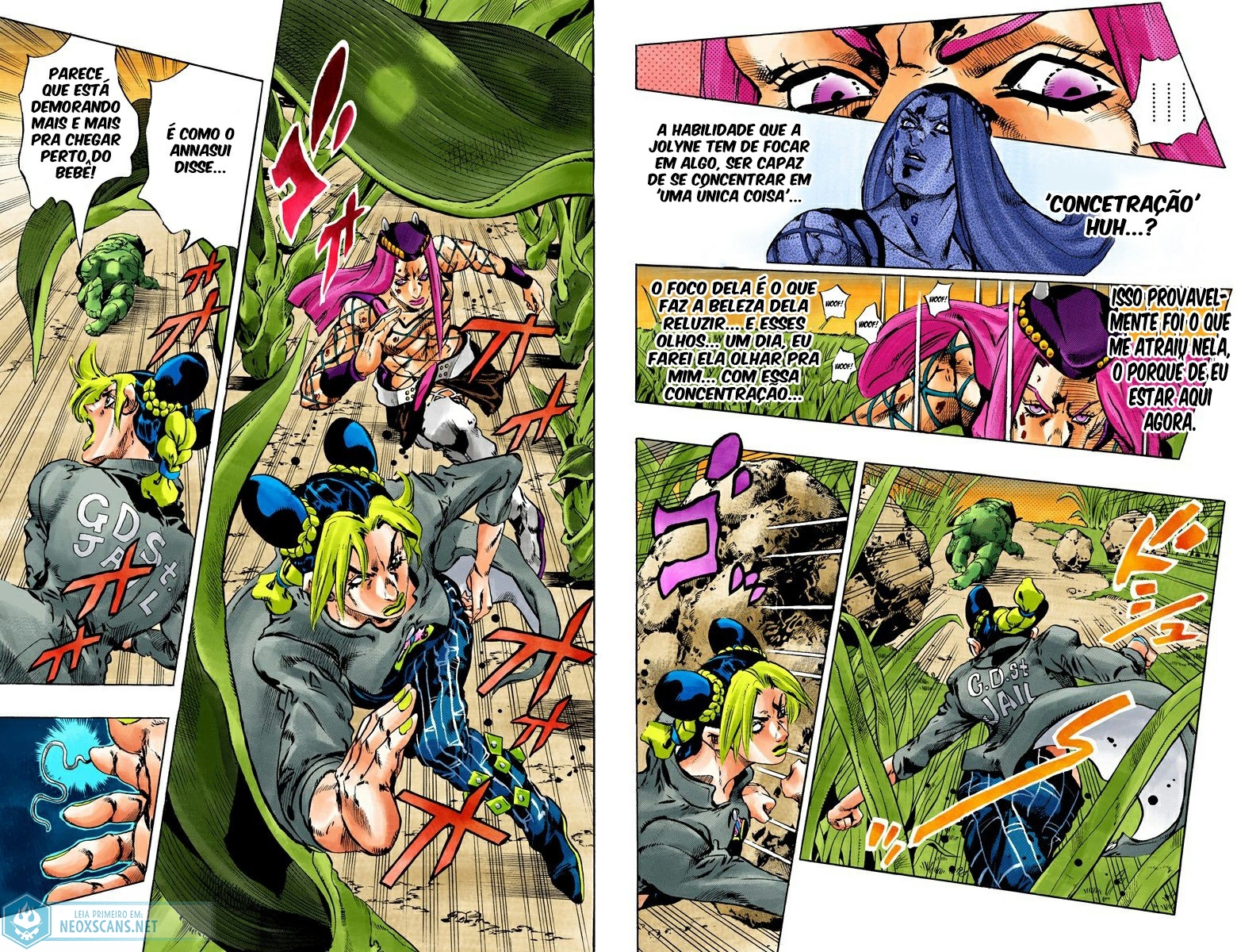 JoJo’s Bizarre Adventure Part 6: Stone Ocean (Colored Edition) Capítulo 87 Página 6