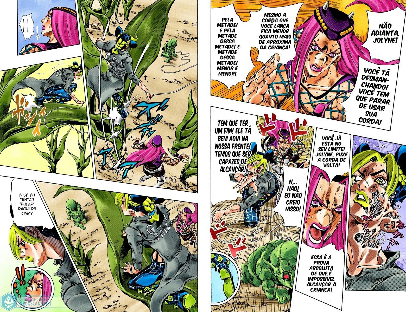 JoJo’s Bizarre Adventure Part 6: Stone Ocean (Colored Edition) Capítulo 87 Página 8
