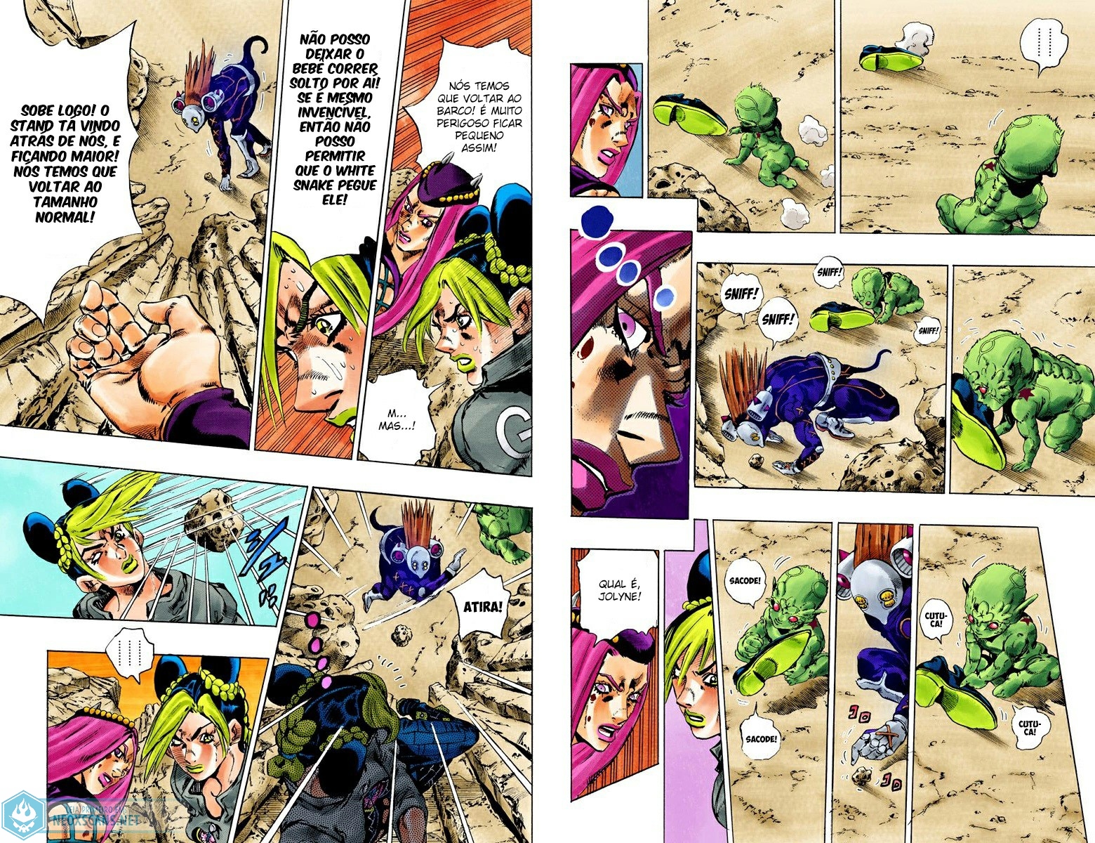 JoJo’s Bizarre Adventure Part 6: Stone Ocean (Colored Edition) Capítulo 88 Página 7